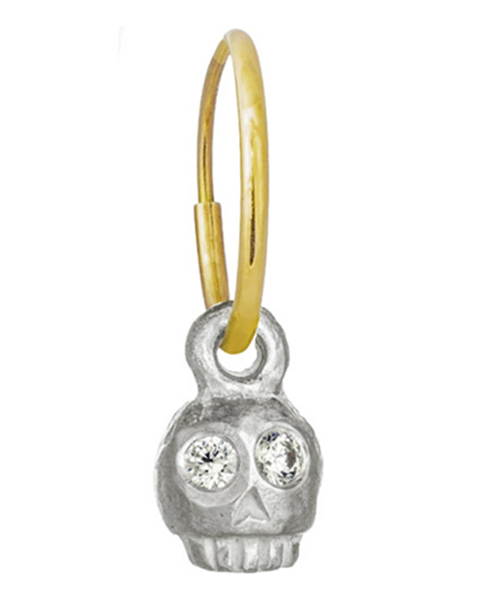Medium Rodger Single Earring with Stones 0