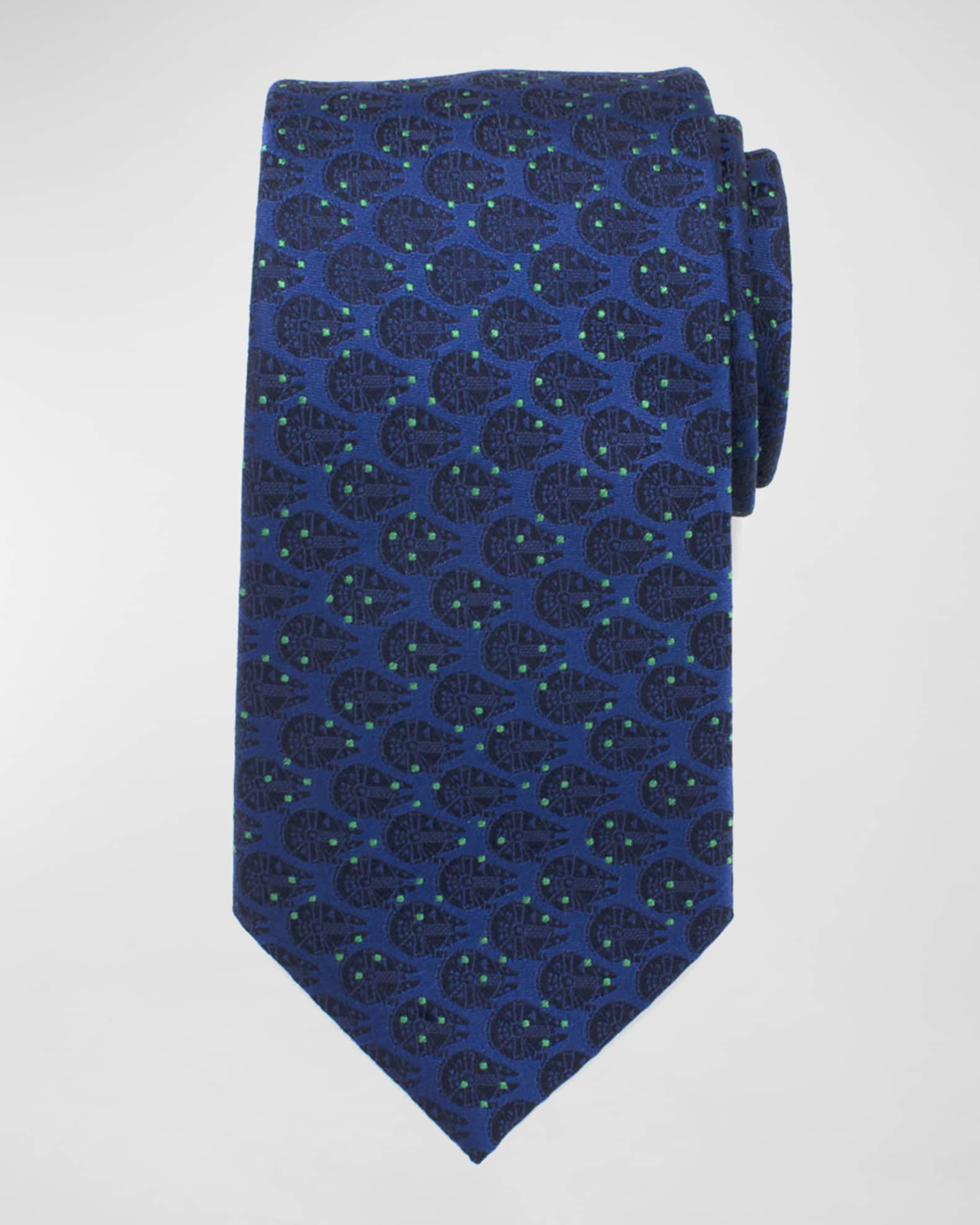 Cufflinks Inc. Millennium Falcon Dotted Tie | Neiman Marcus