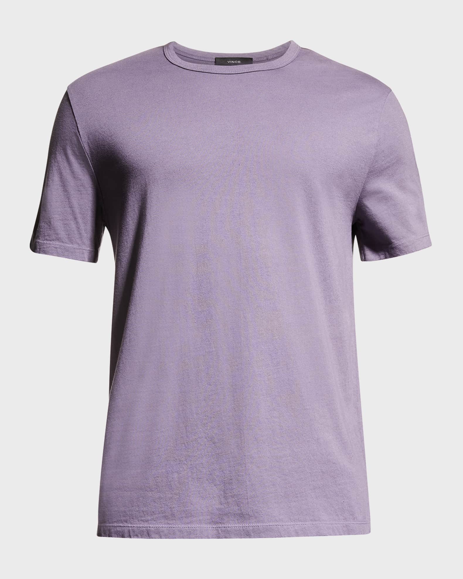 Vince Men's Garment-Dyed Crewneck T-Shirt | Neiman Marcus
