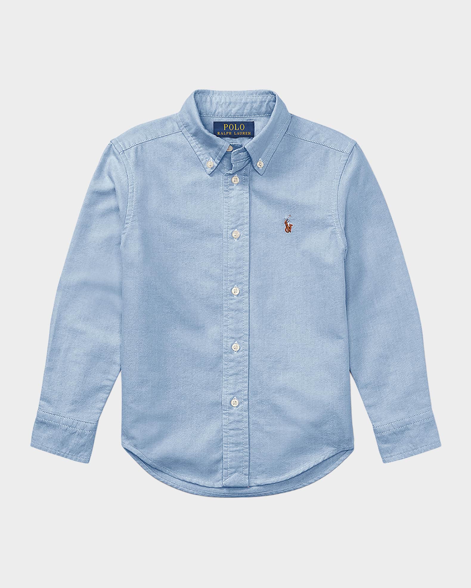 Ralph Lauren Childrenswear Boy's Oxford Sport Shirt, Size 4-7