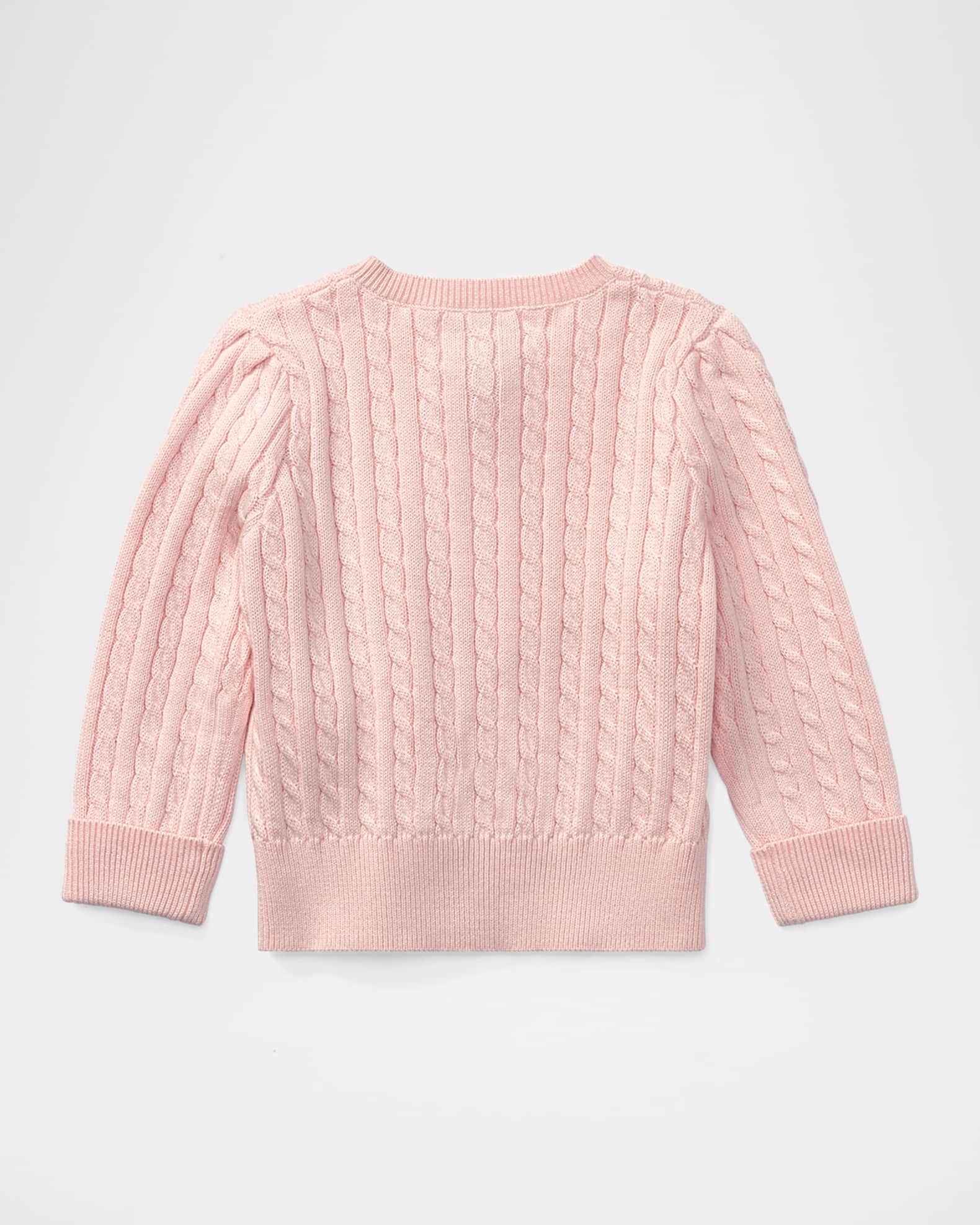 Cable Knit Cotton Cardigan 1