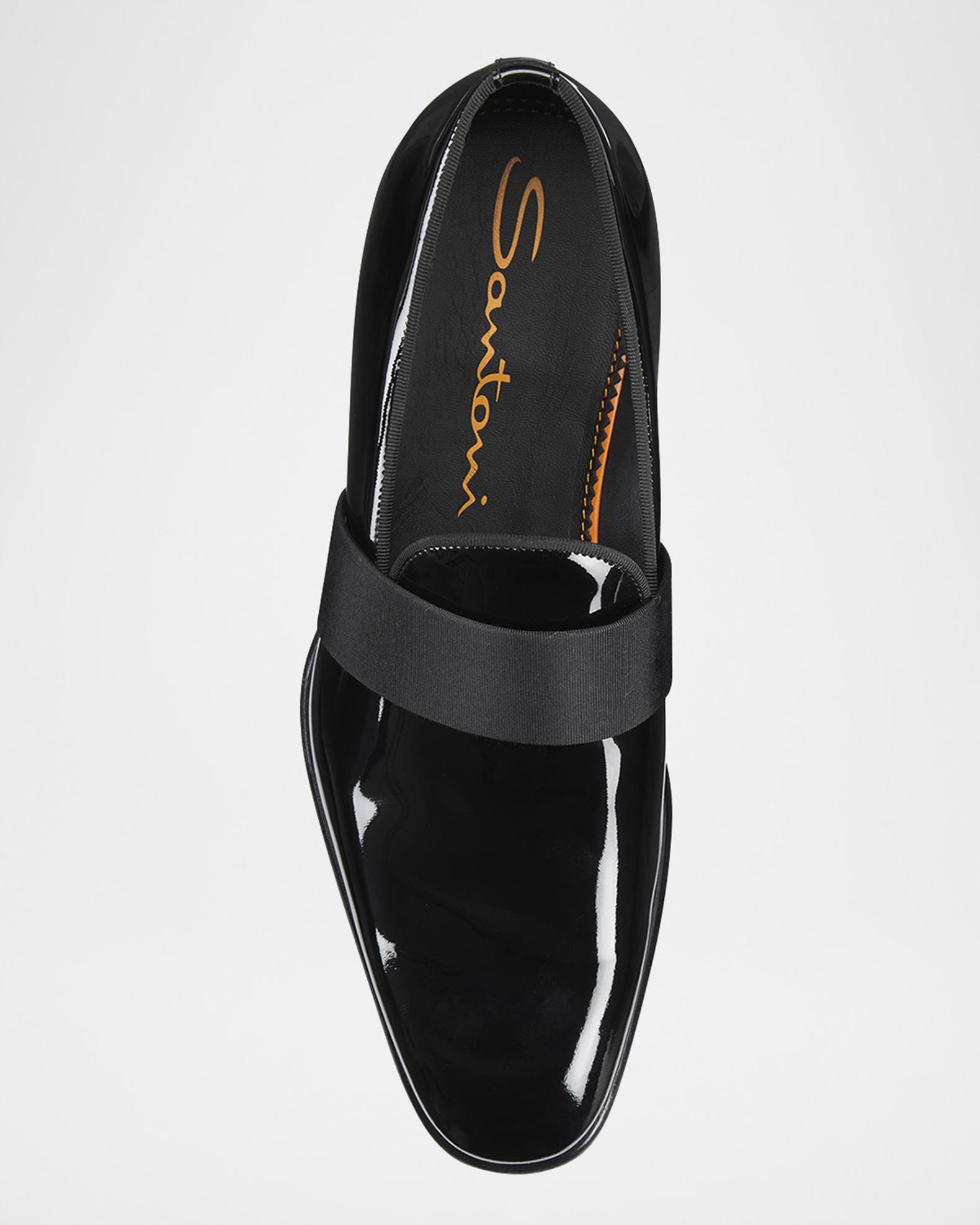 Santoni Men’s Isomer Patent Leather Slip-on Dress Shoe. Made in Italy. Size 10.5 Santoni Men main image 3