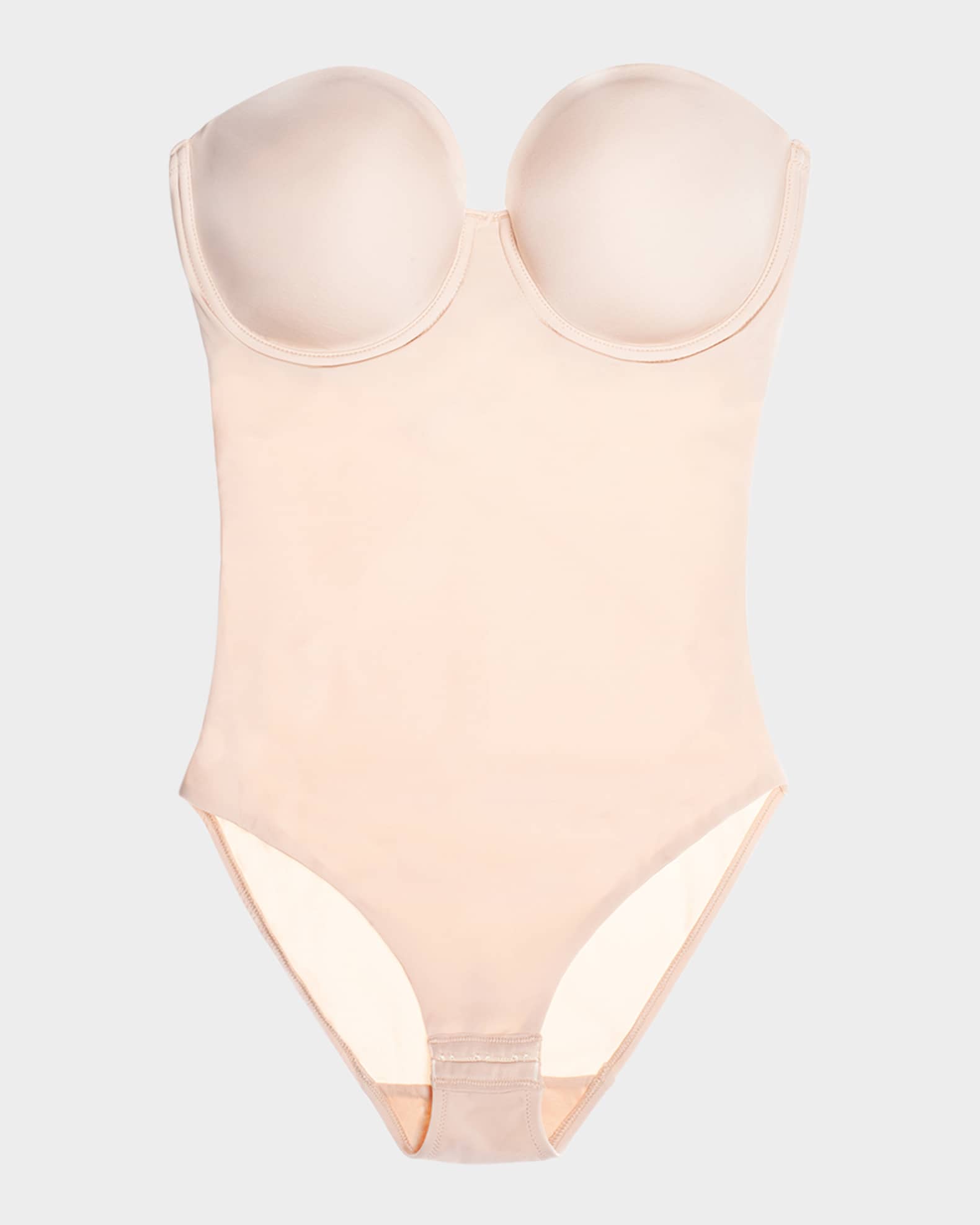 Red strapless bodysuit store