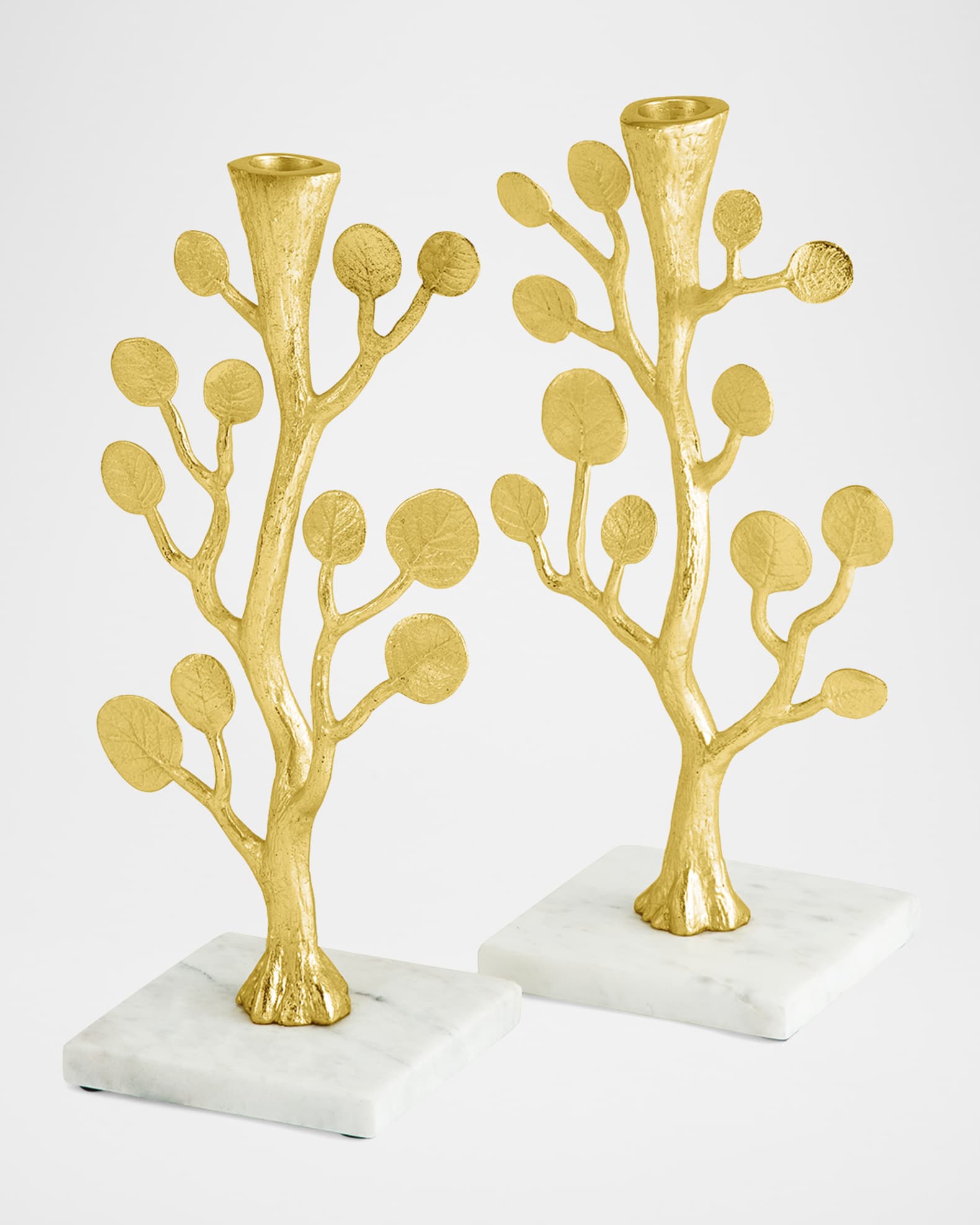 Michael Aram Botanical Leaf Candleholders - Thumbnail 2