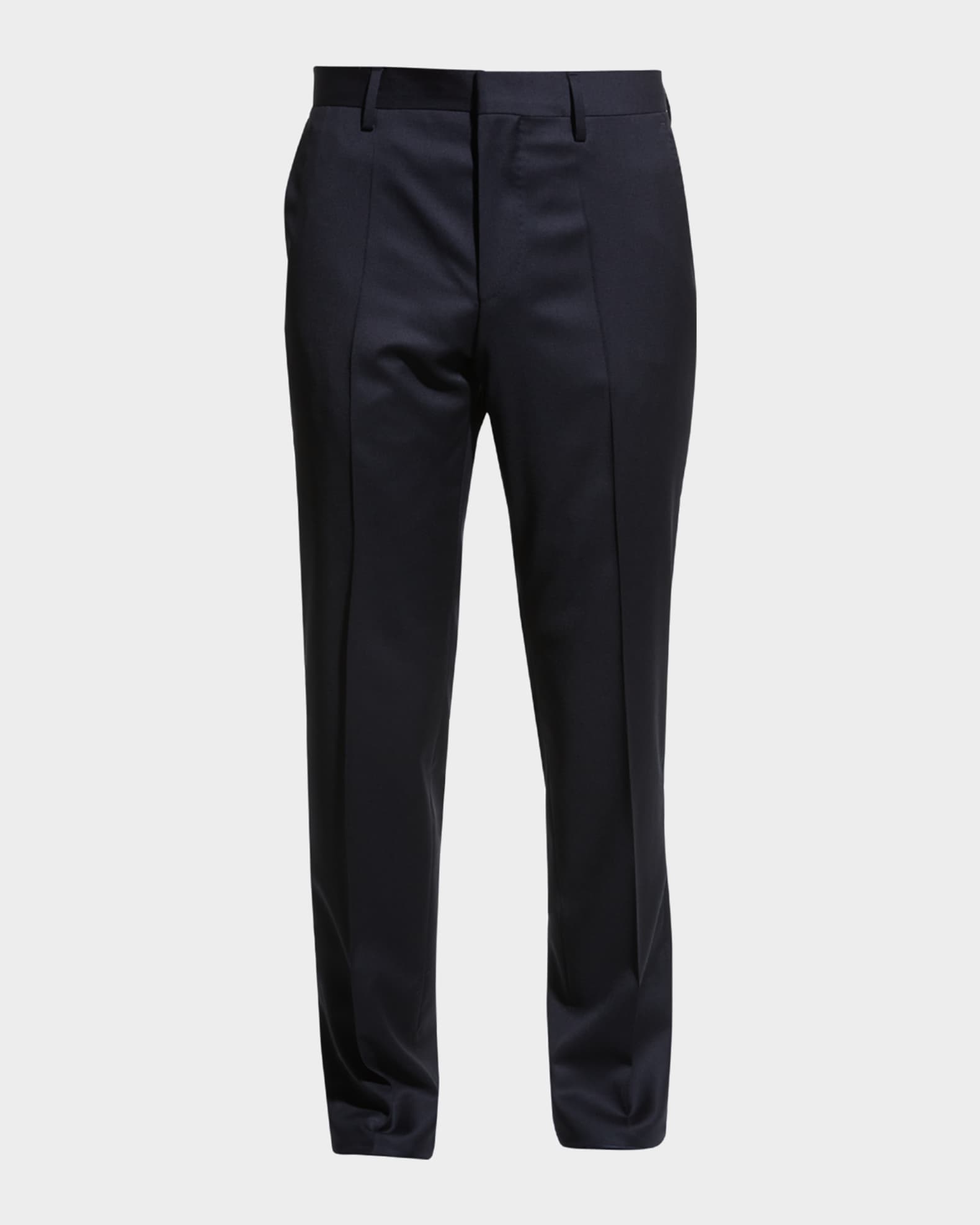 BOSS pleated tailored trousers - Purple