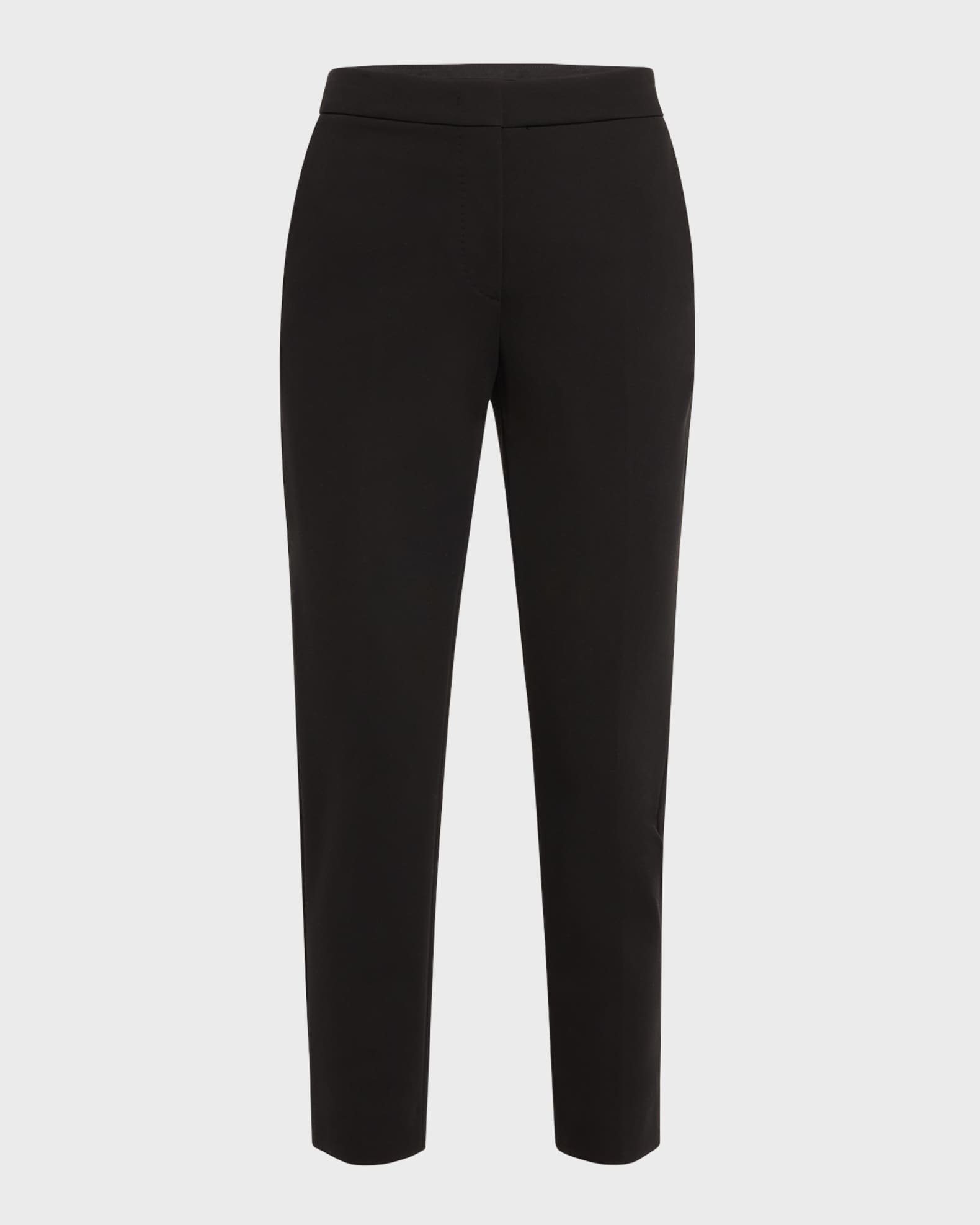 Pegno Jersey Straight-Leg Ankle Pants 0