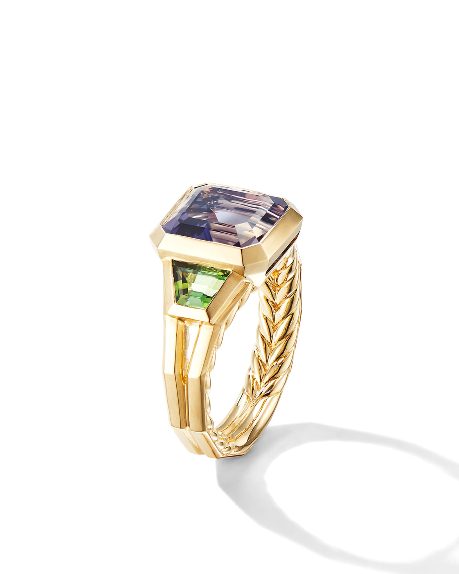 David yurman 3 stone ring top