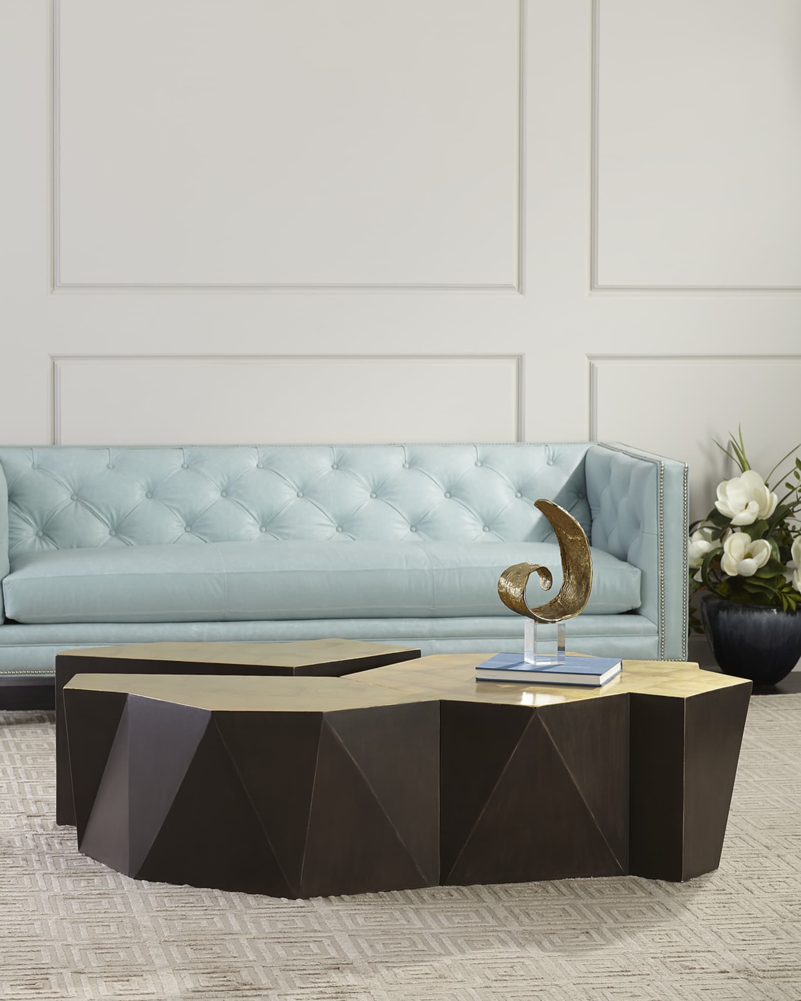 Peninsula Home Collection Hudson 3-Piece Modular Cocktail Table ...