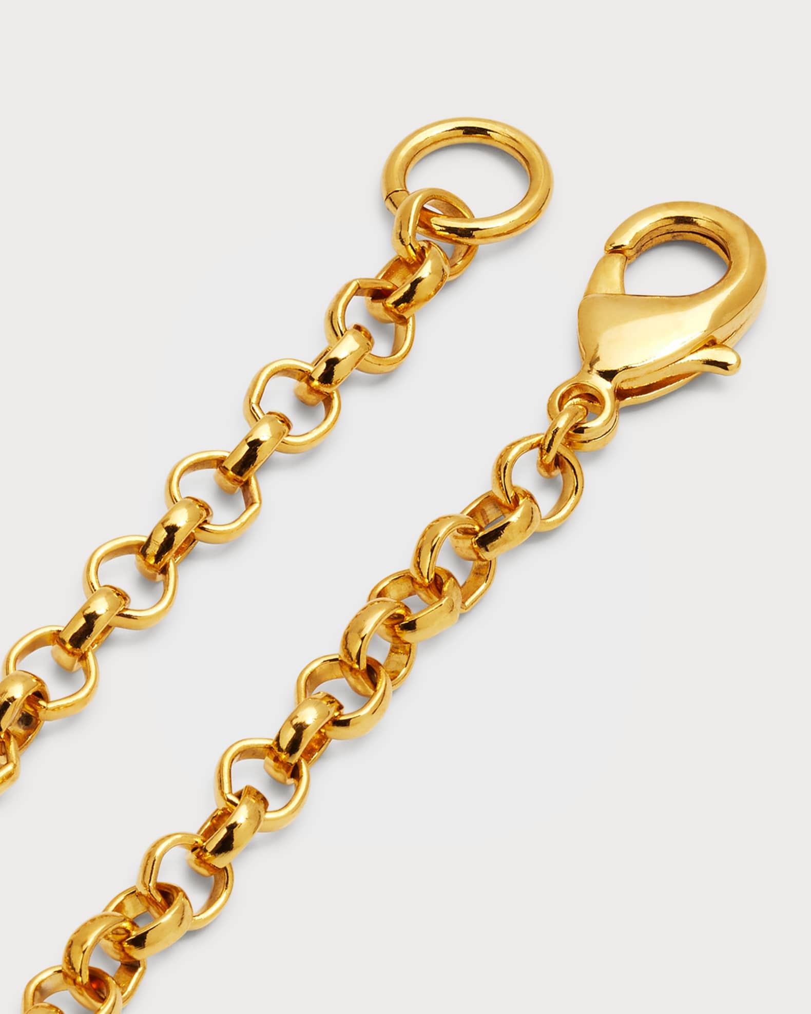Ben-Amun 24k Gold Electroplated Fleur-De-Lis Long Necklace | Neiman Marcus
