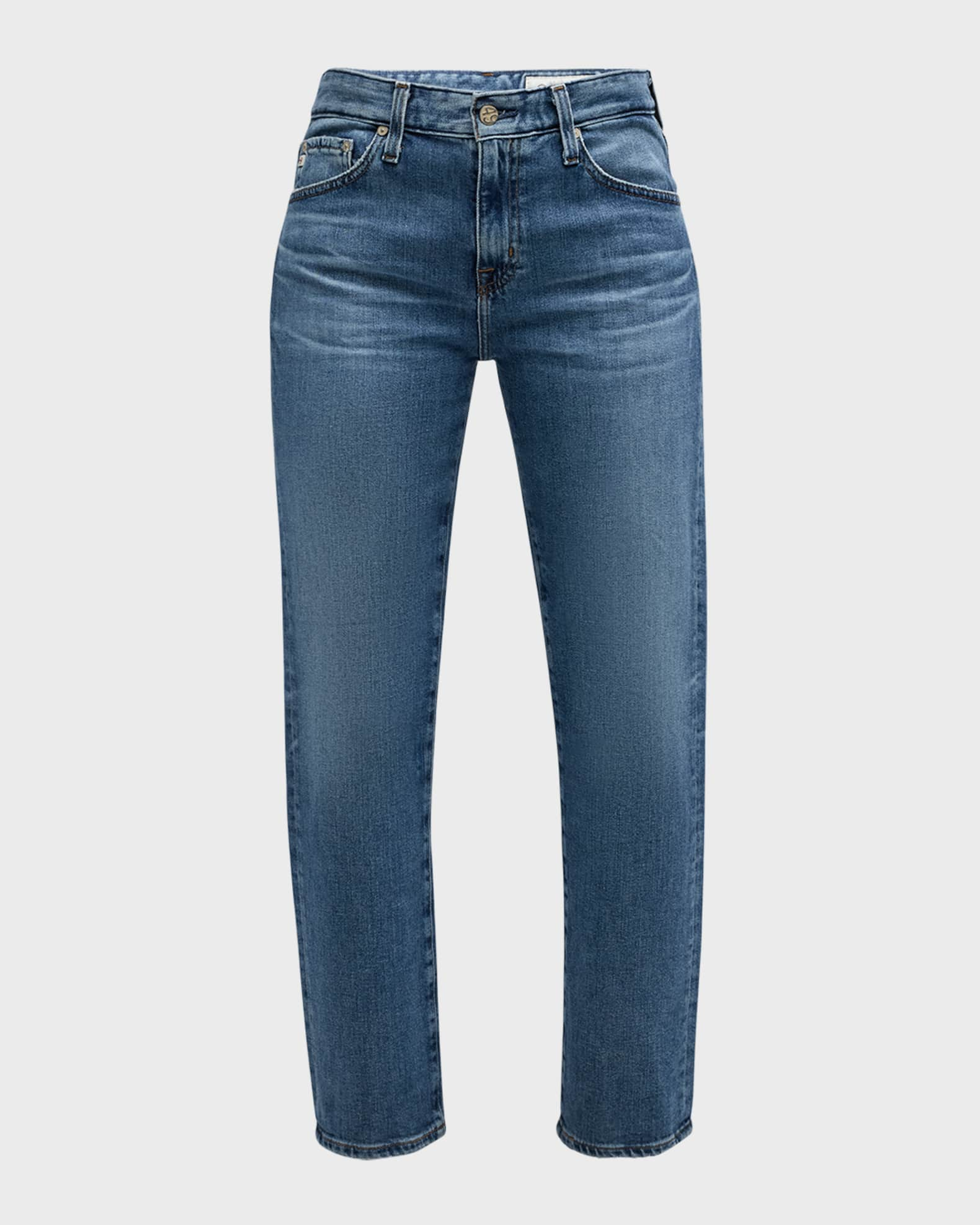 AG Jeans Ex Boyfriend Slim Cropped Jeans | Neiman Marcus