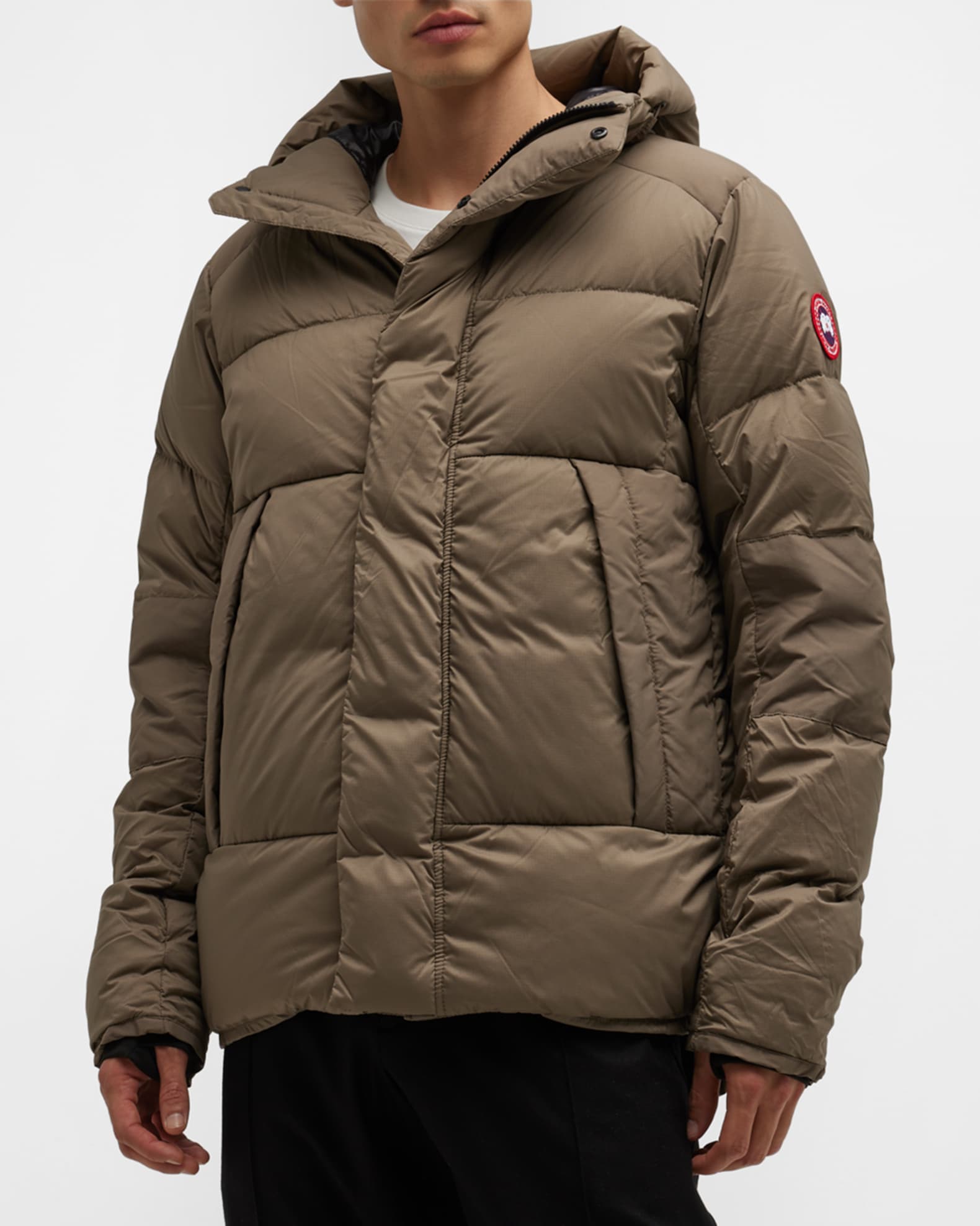 Canada Goose Men's Armstrong Hooded Puffer Jacket | Neiman Marcus