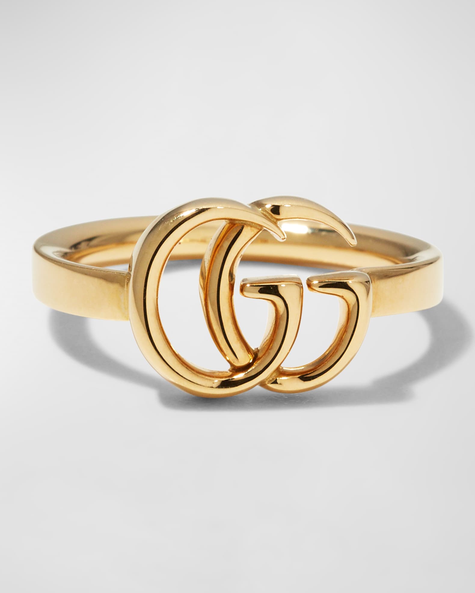 Gucci GG Running 18K Yellow Gold Ring