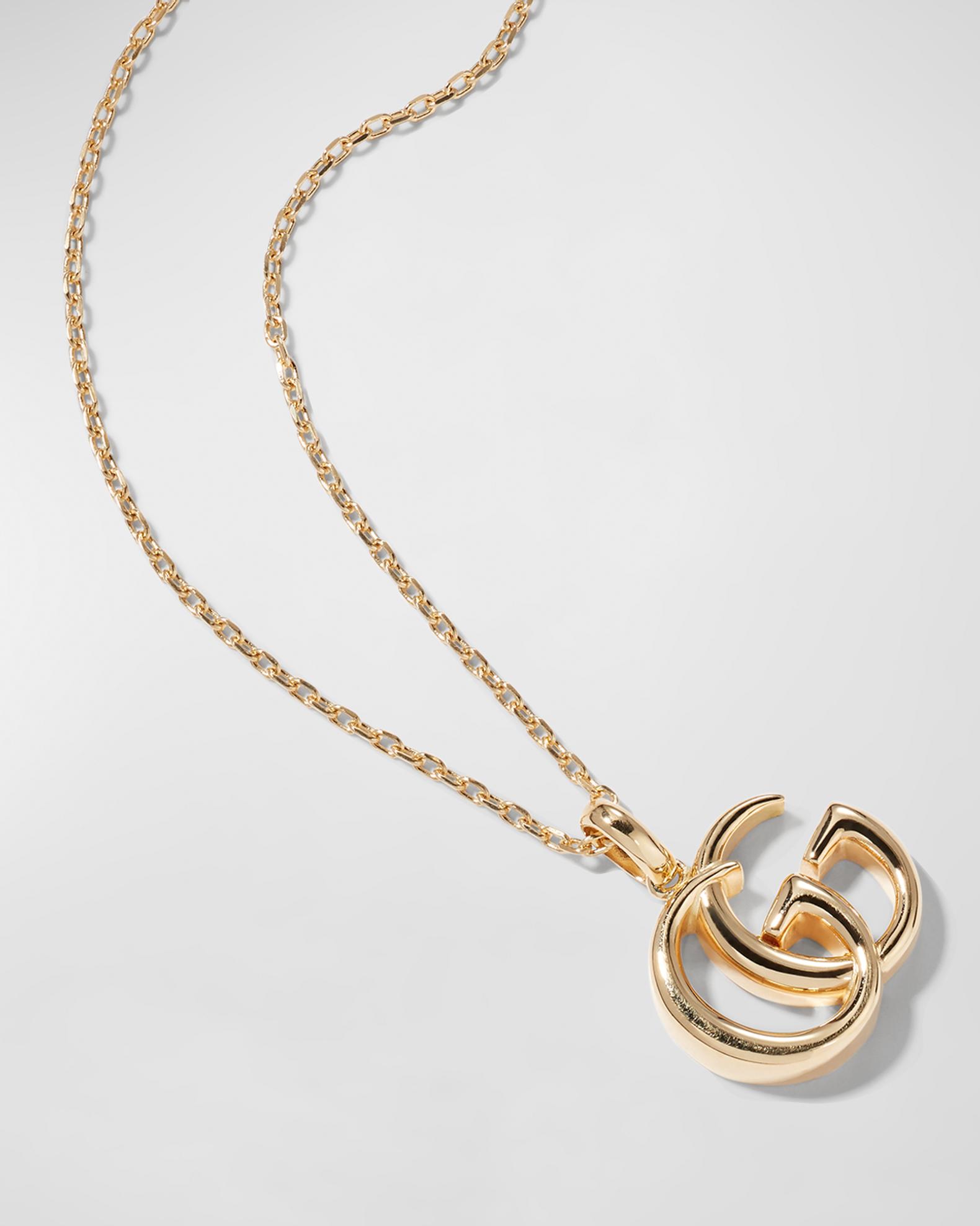 gg running 18k necklace