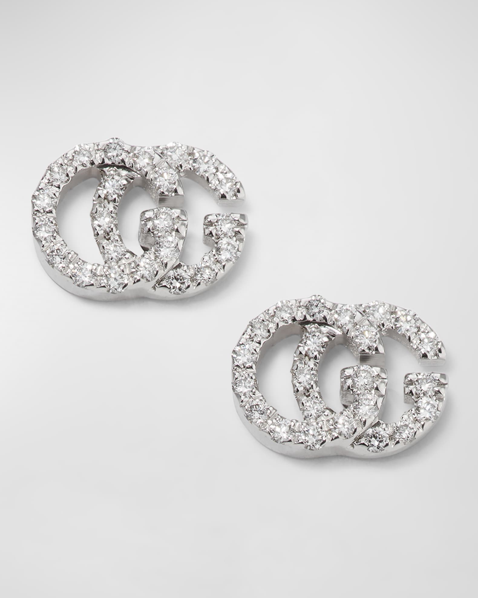 Gucci running g stud earrings hotsell