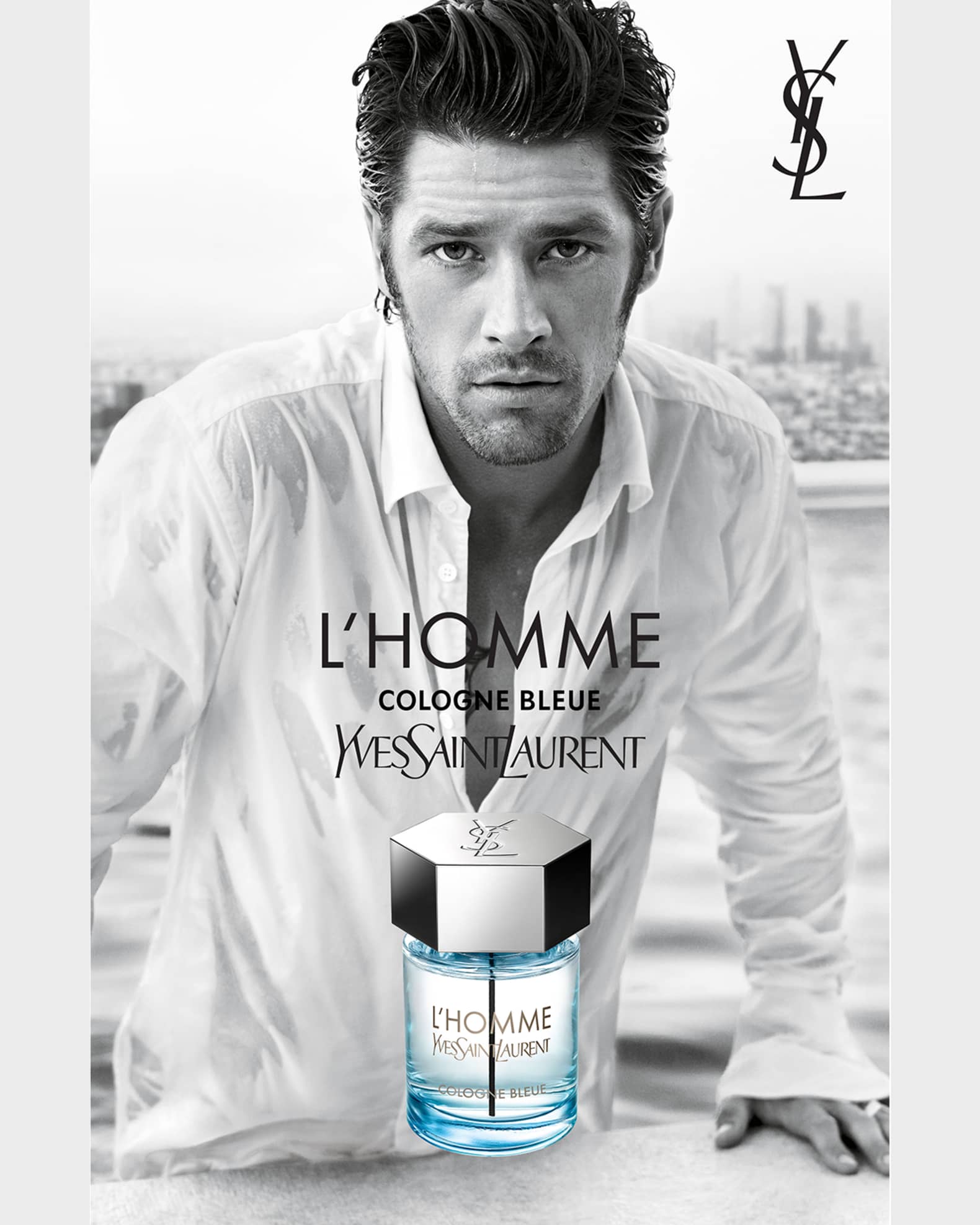 Yves Saint Laurent Beaute L'Homme Cologne Bleue Eau de Toilette, 3.3 oz