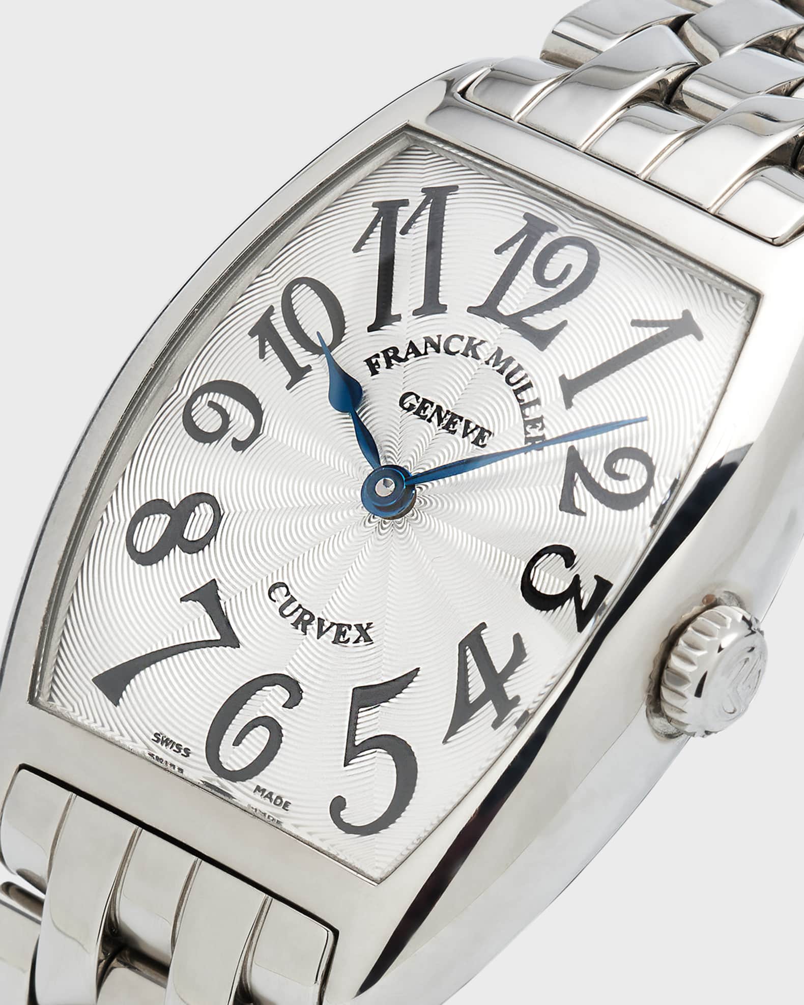 Ladies Curvex Stainless Steel Watch 1