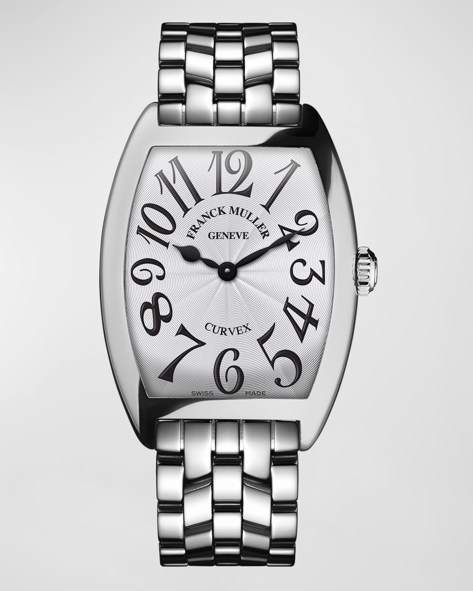 Ladies Curvex Stainless Steel Watch 0