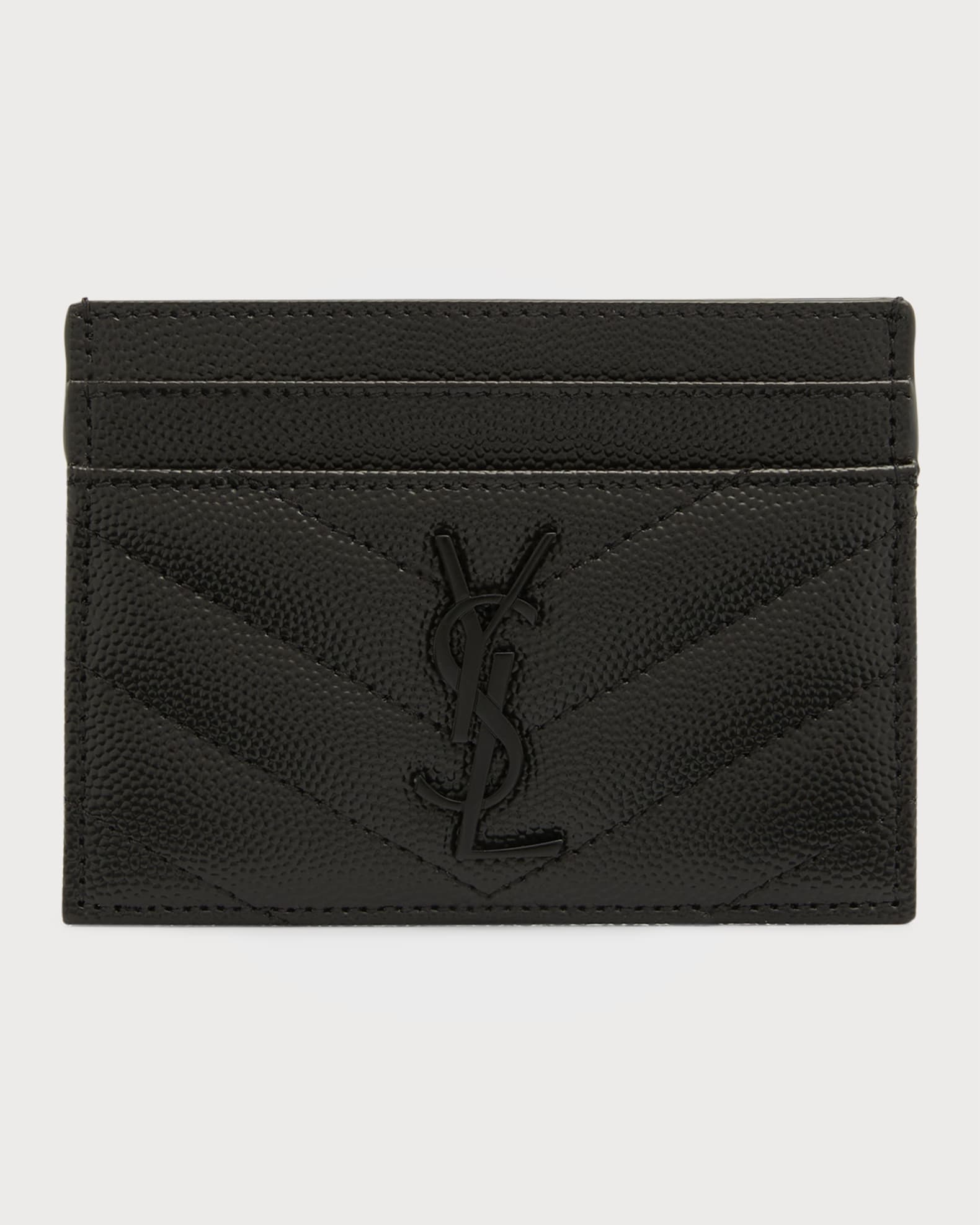 Yves saint laurent card wallet new arrivals