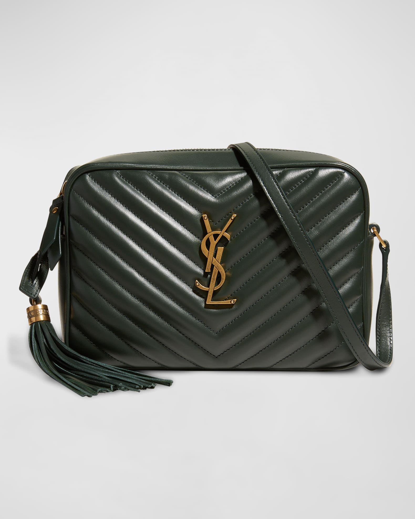 Ysl Tassel Bag
 Saint Laurent Lou Medium YSL Camera Bag with Tassel in Quilted Leather