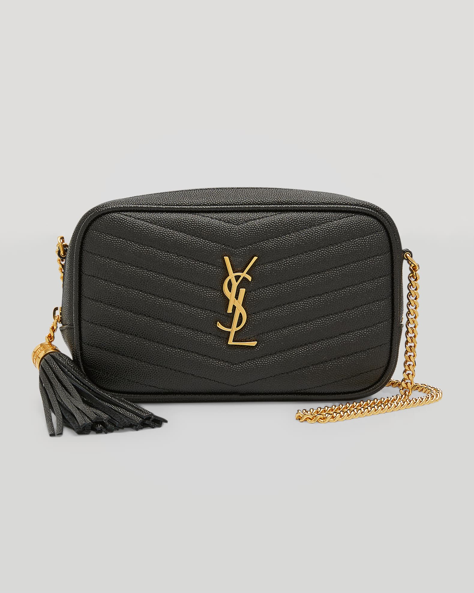 Lou Mini YSL Grain de Poudre Camera Crossbody Collection Neiman Marcus