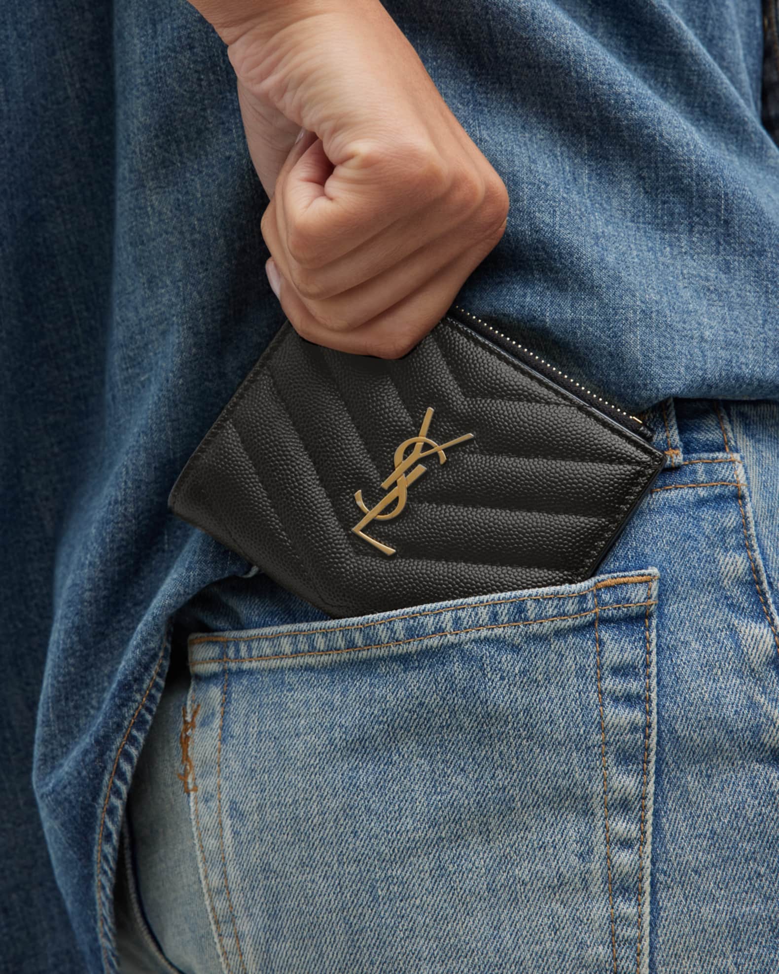 Ysl chippy mini wallet