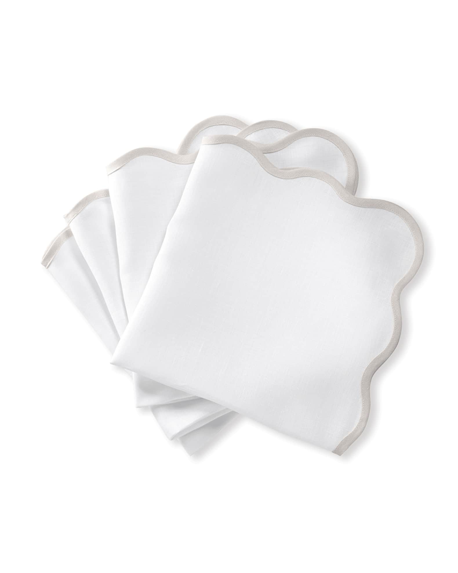 Matouk Casual Couture Scallop Napkin - Thumbnail 3