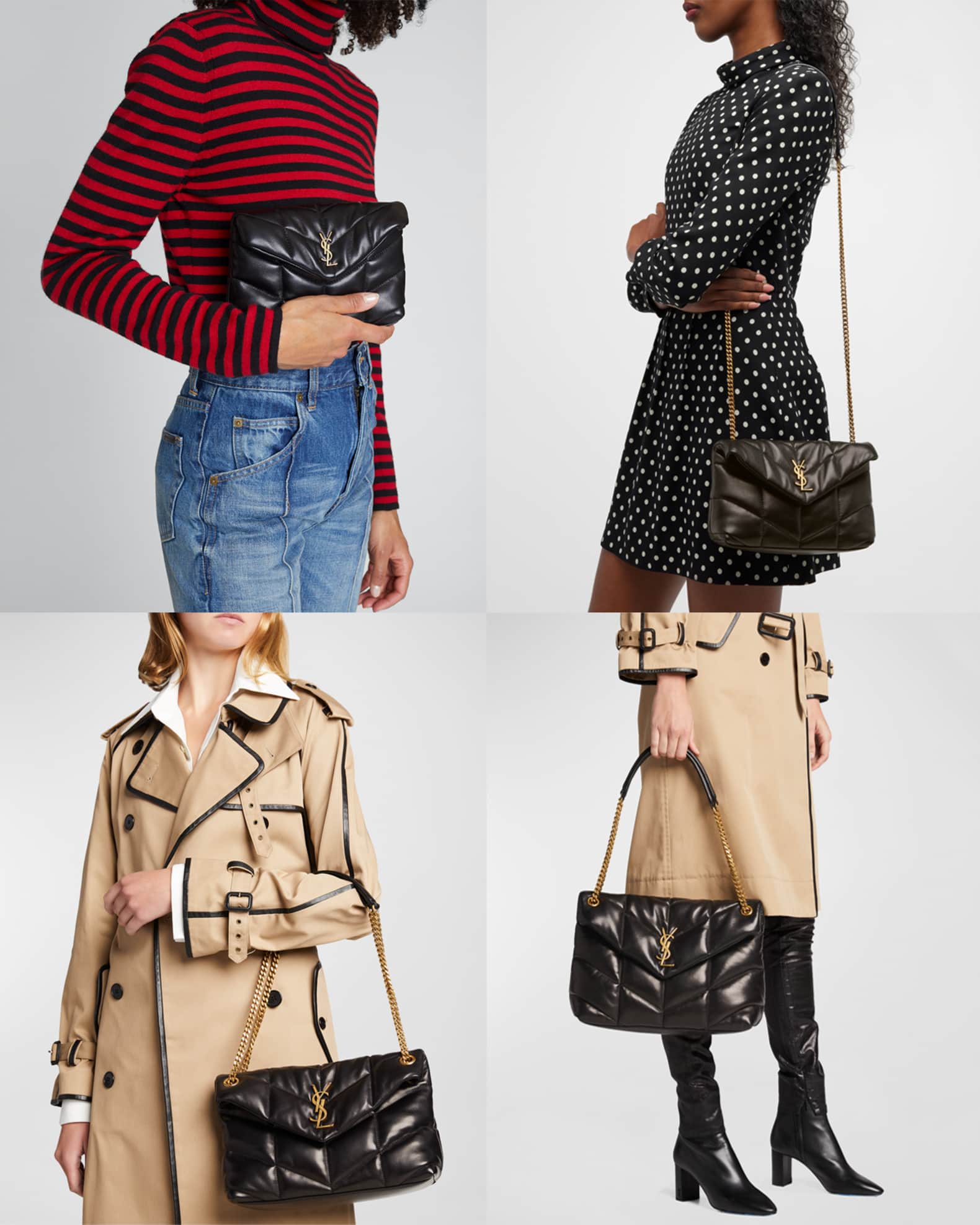 Saint Laurent Puffy Mini Bag - Neutrals for Women