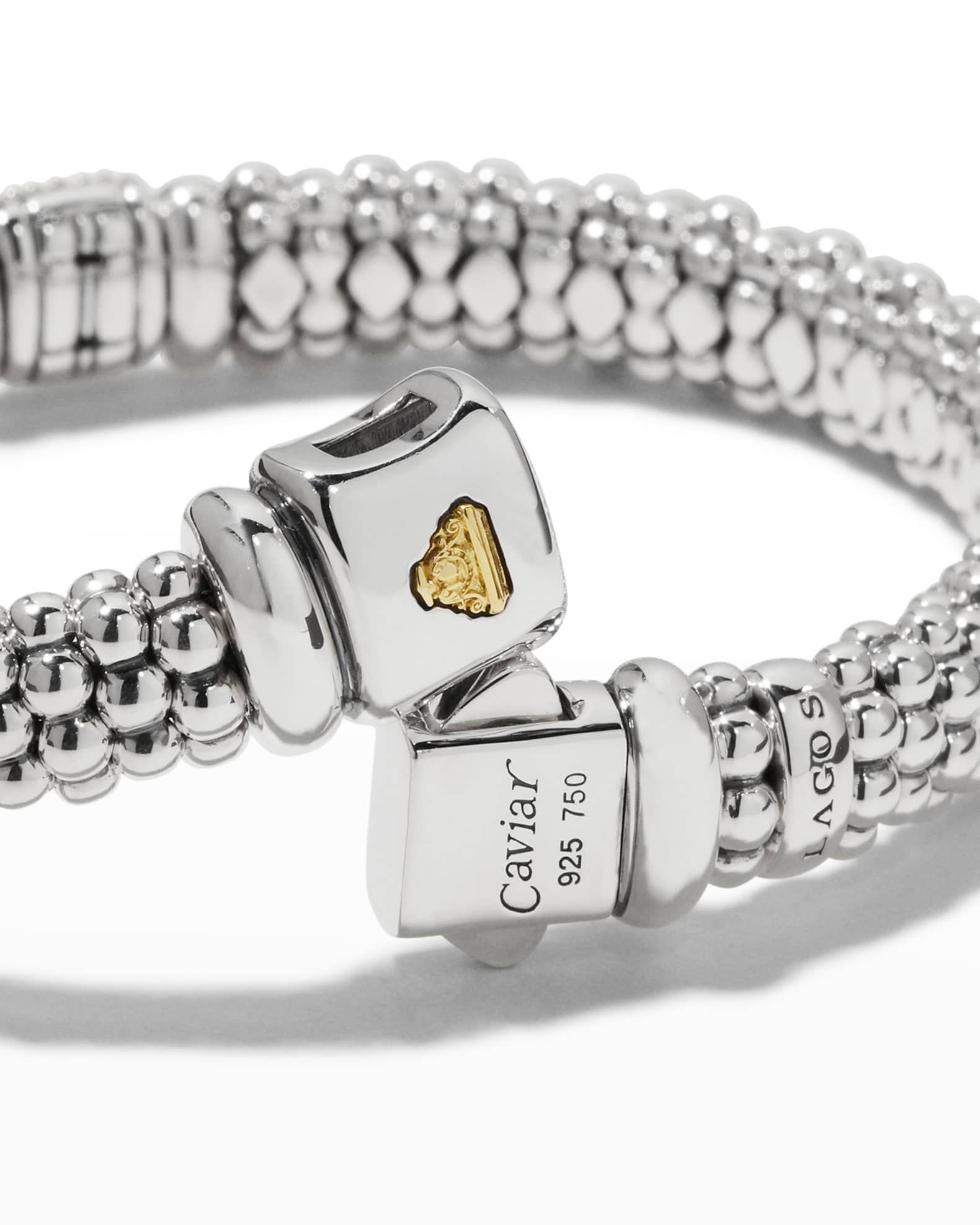 Lagos gold caviar bracelet top