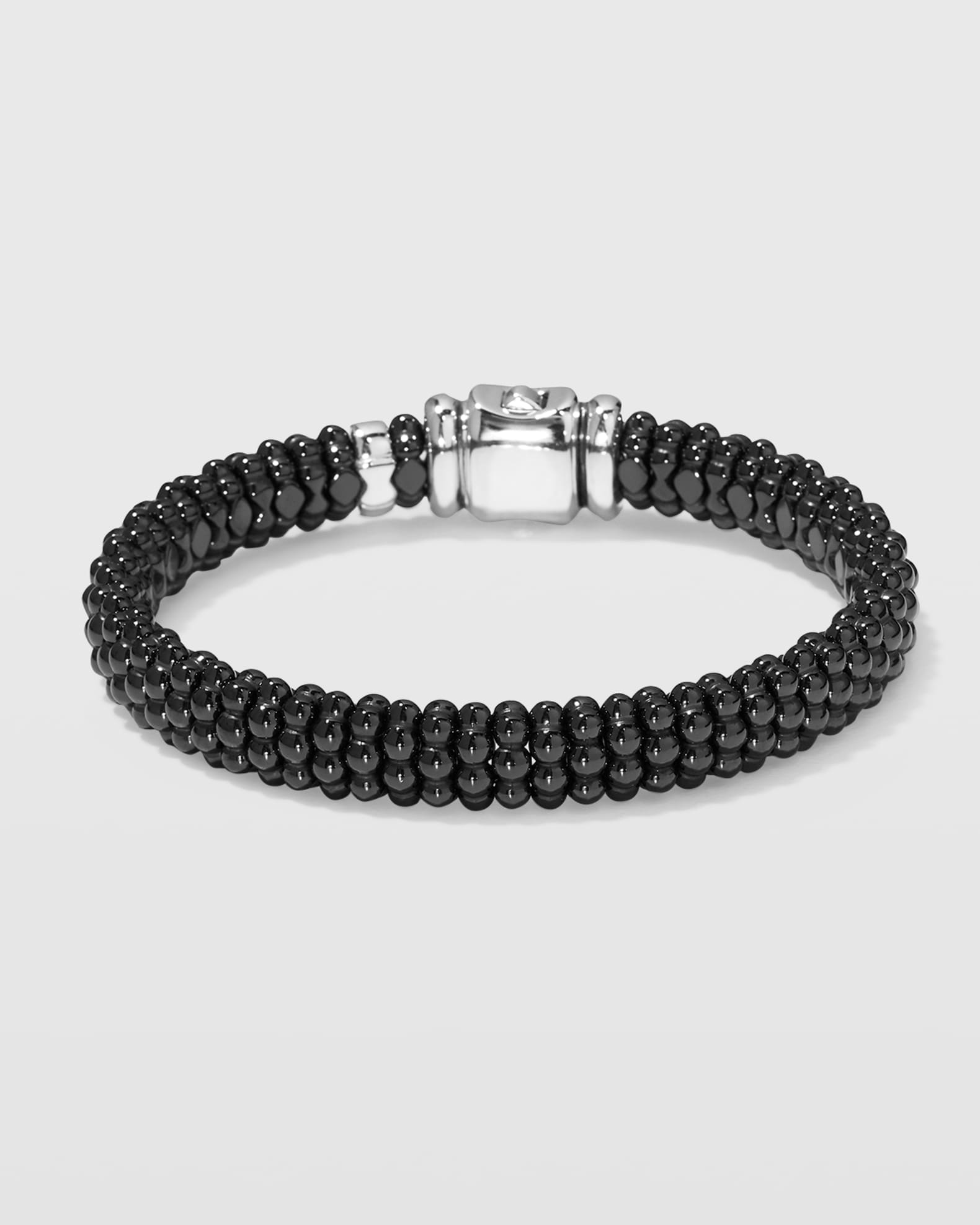 LAGOS Medium Caviar Ceramic 9mm Bracelet