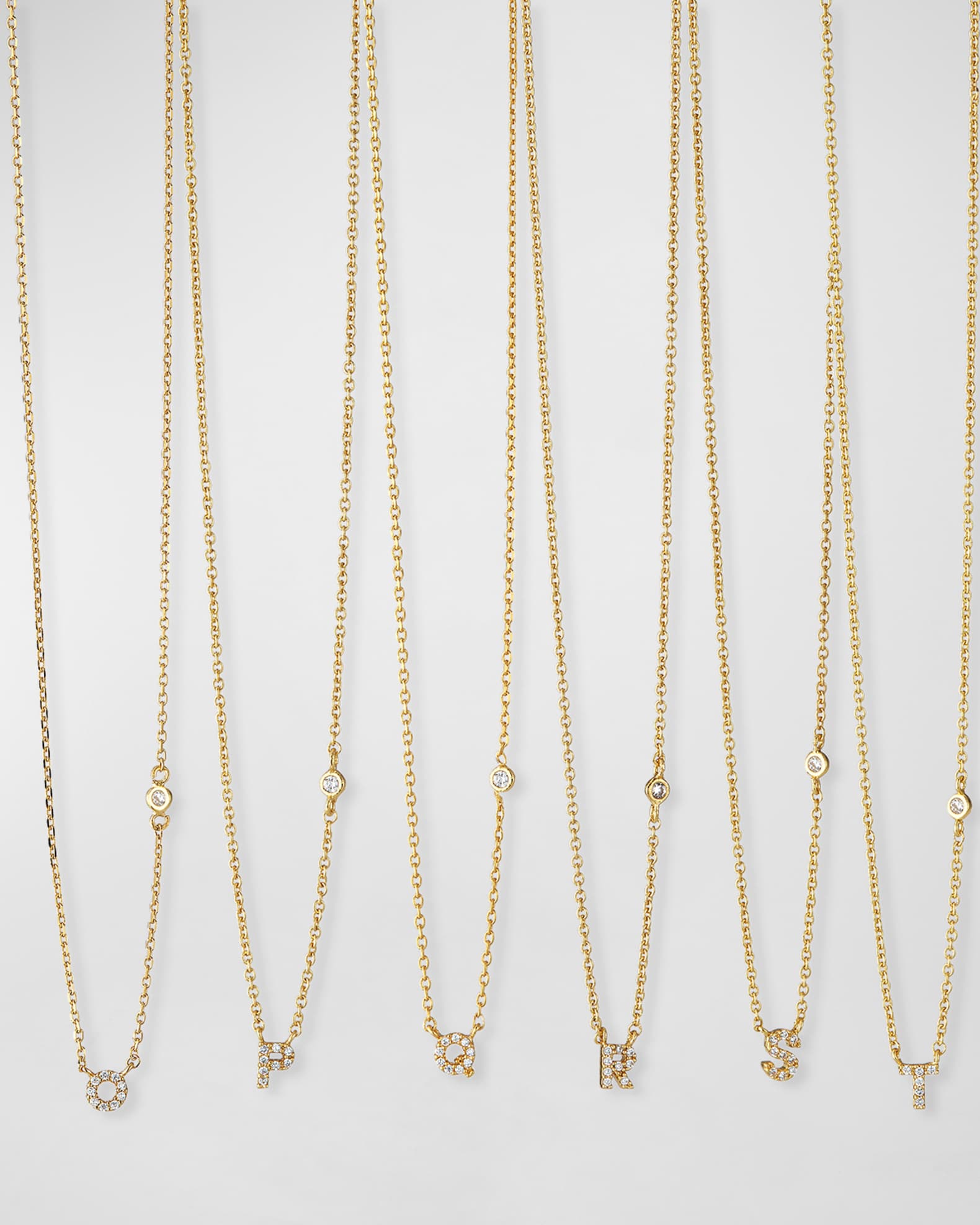 Tai Cubic Zirconia Initial Necklace Neiman Marcus