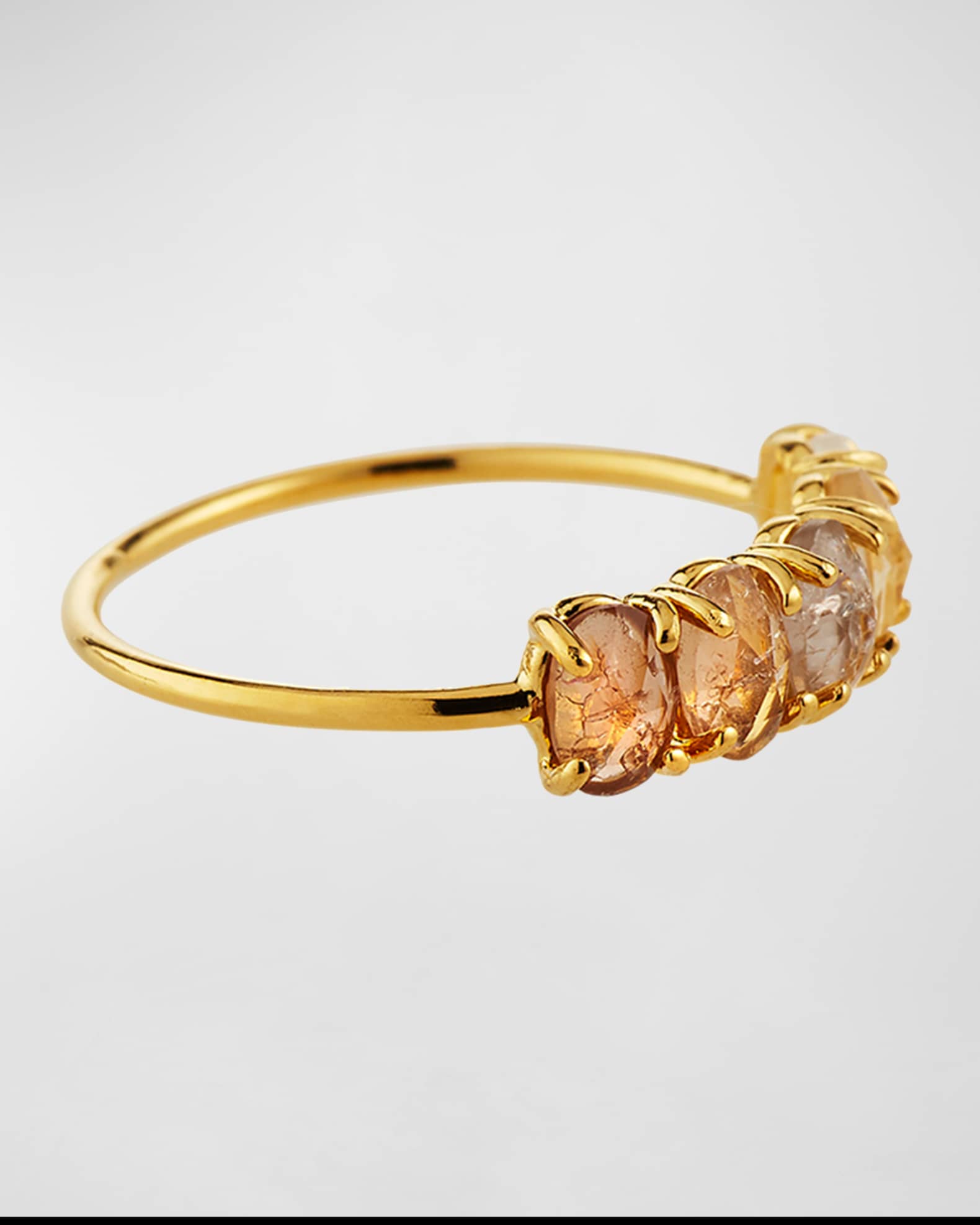 Birthstone Rock Crystal Ring
