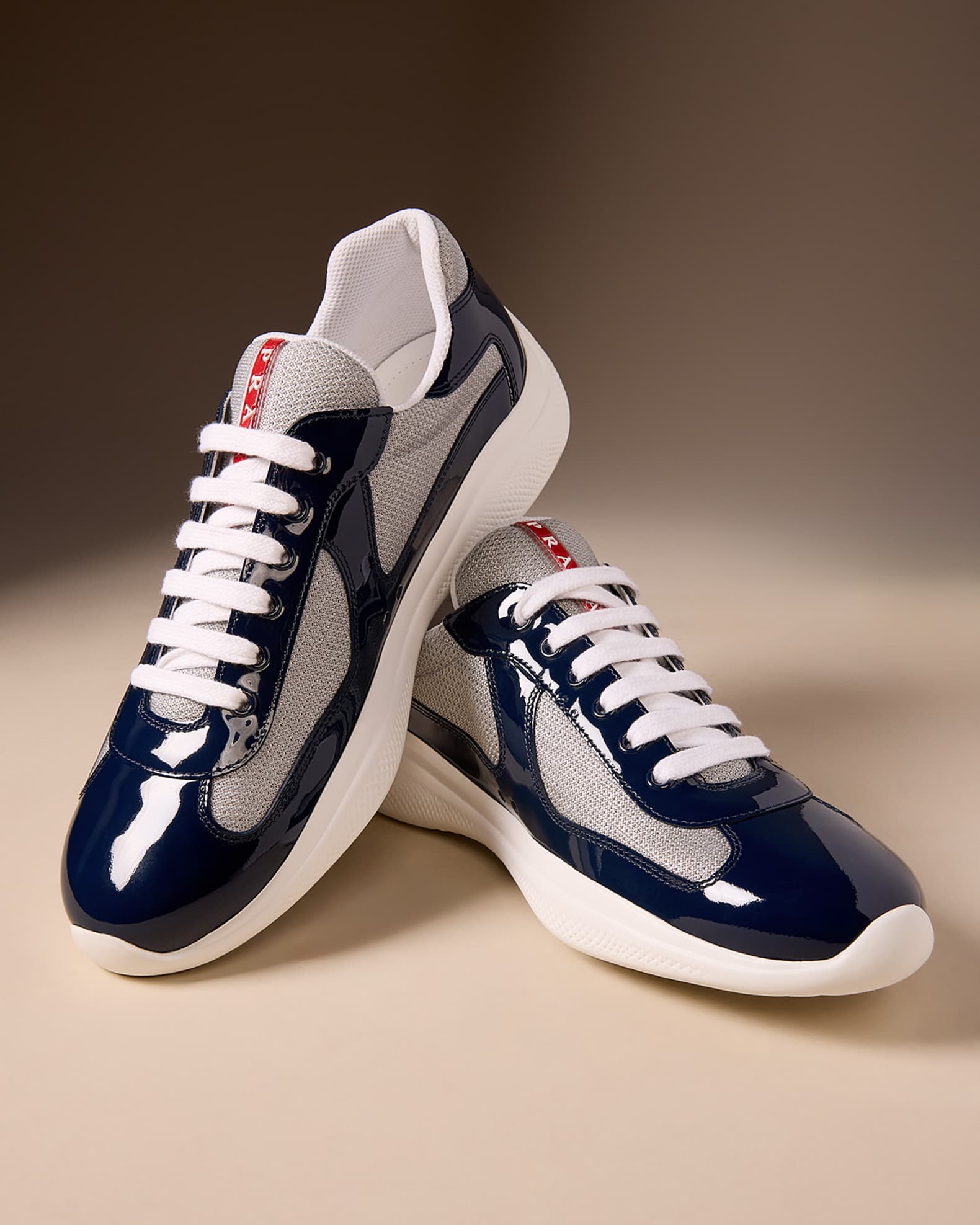 Prada america's cup sneaker top