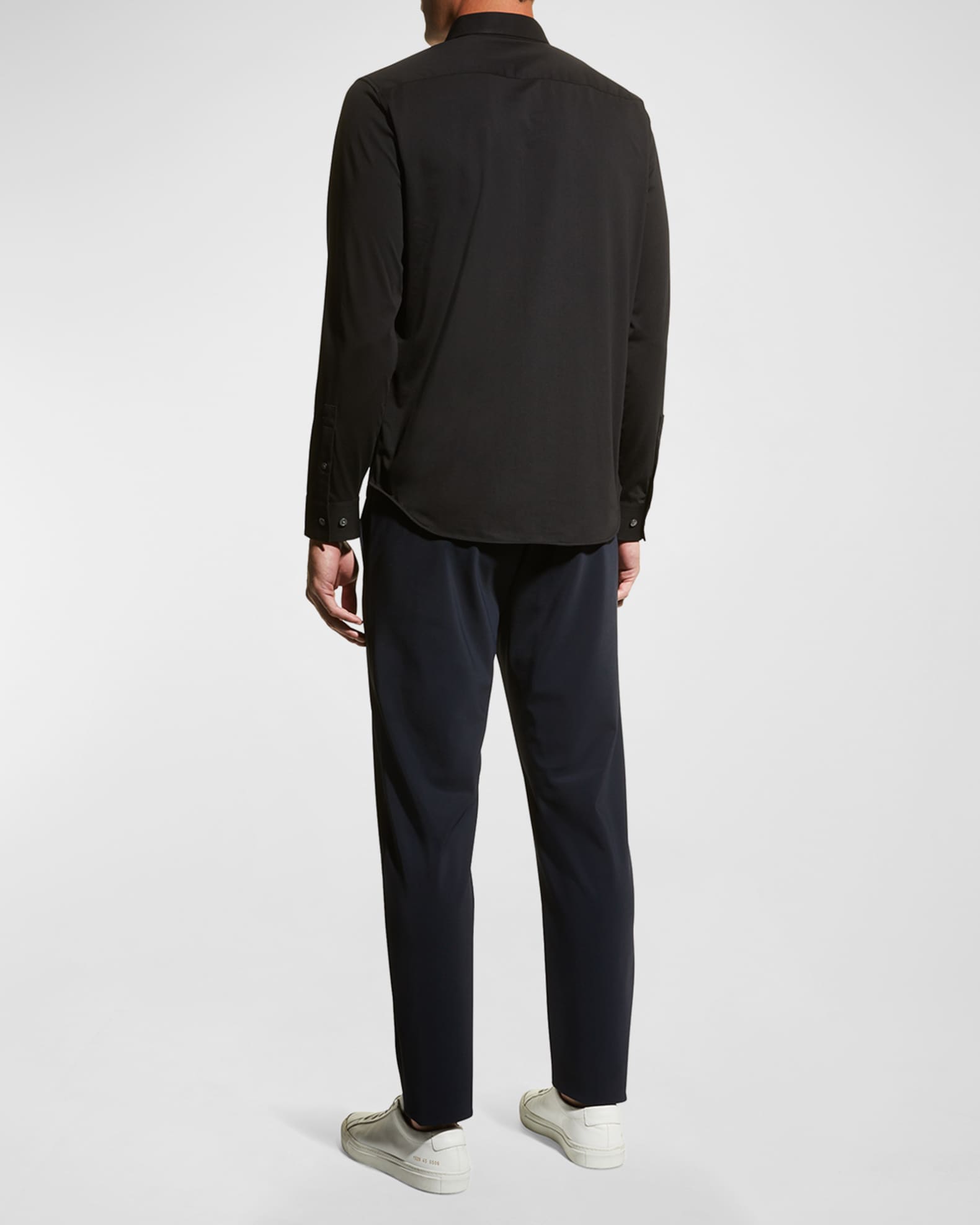 Structured Pockets Black Knitted Dress Structured Pockets Black Knitted Dress