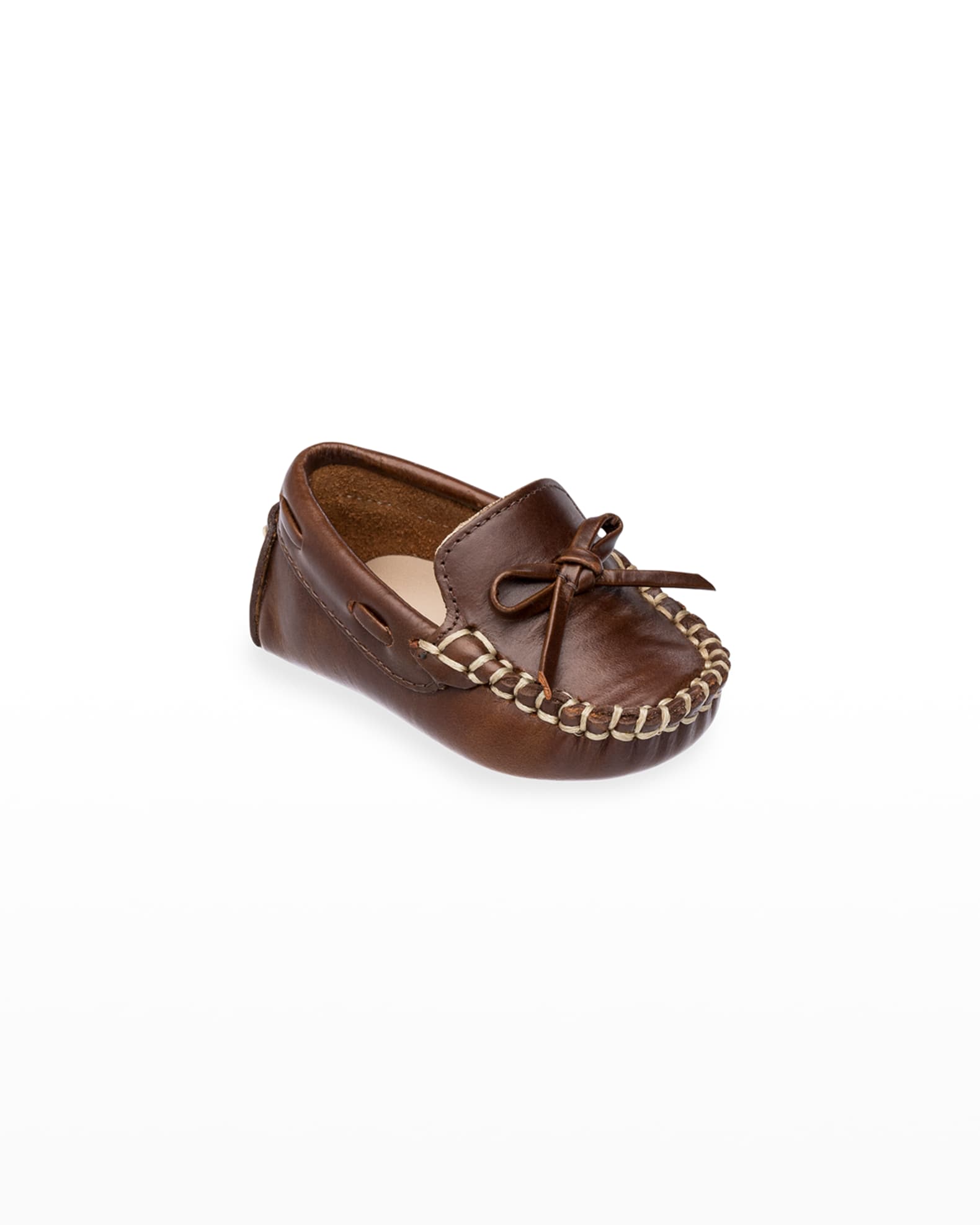 Elephantito Boy's Driver Leather Loafers, Baby Neiman Marcus