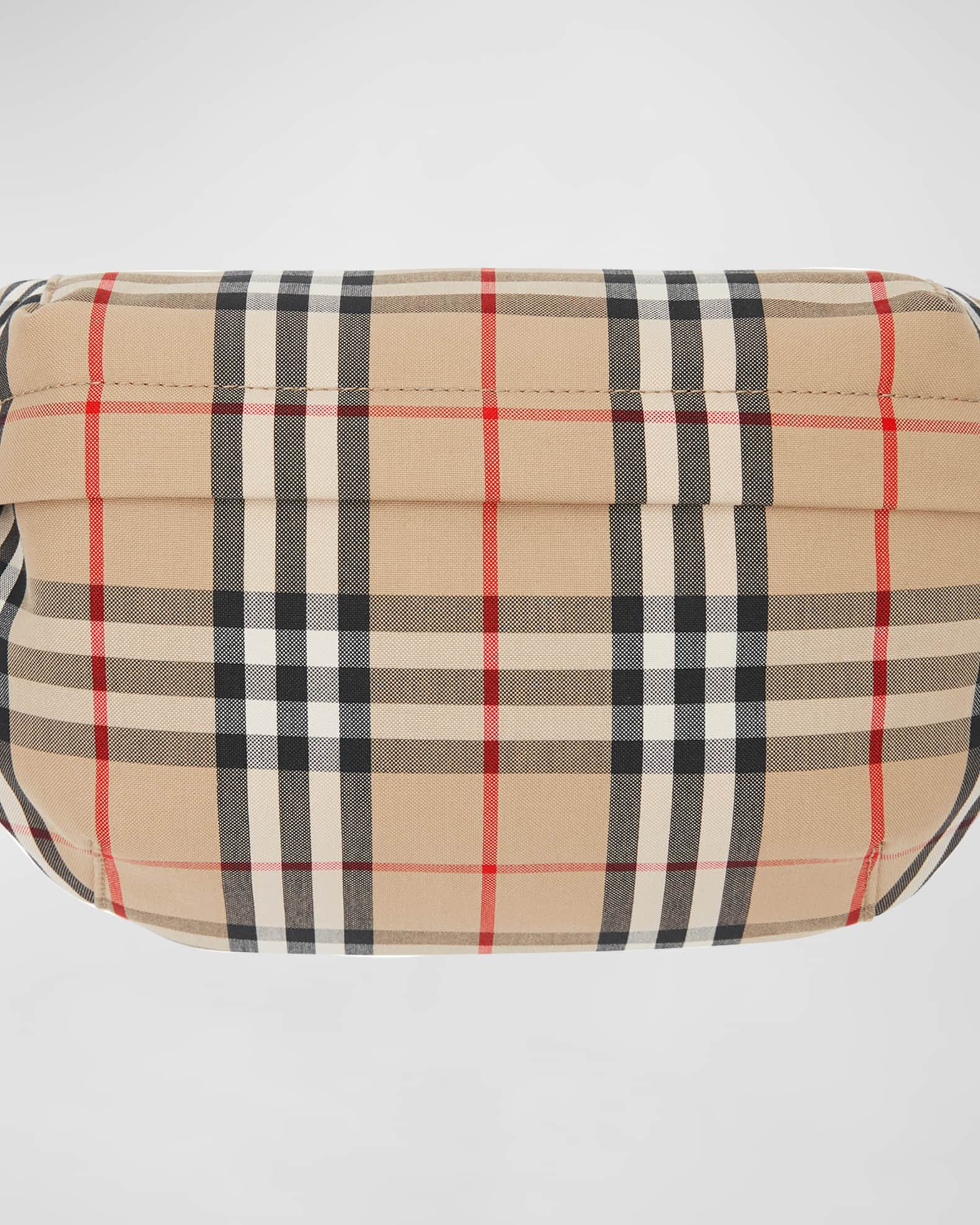 Burberry Men's Vintage Check Nylon Belt Bag/Fanny Pack