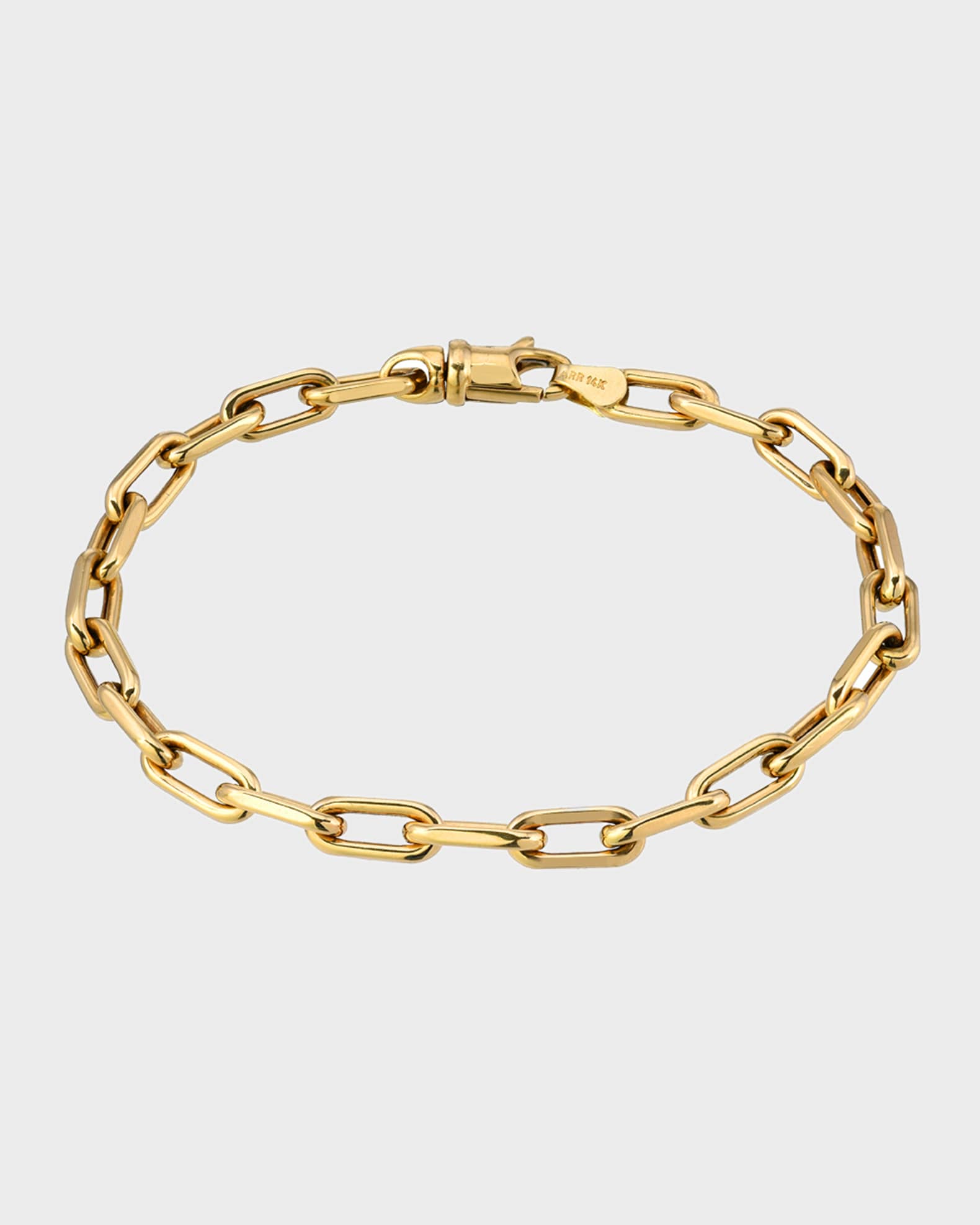 Zoe Lev Jewelry 14k Large Open Link Bracelet Neiman Marcus