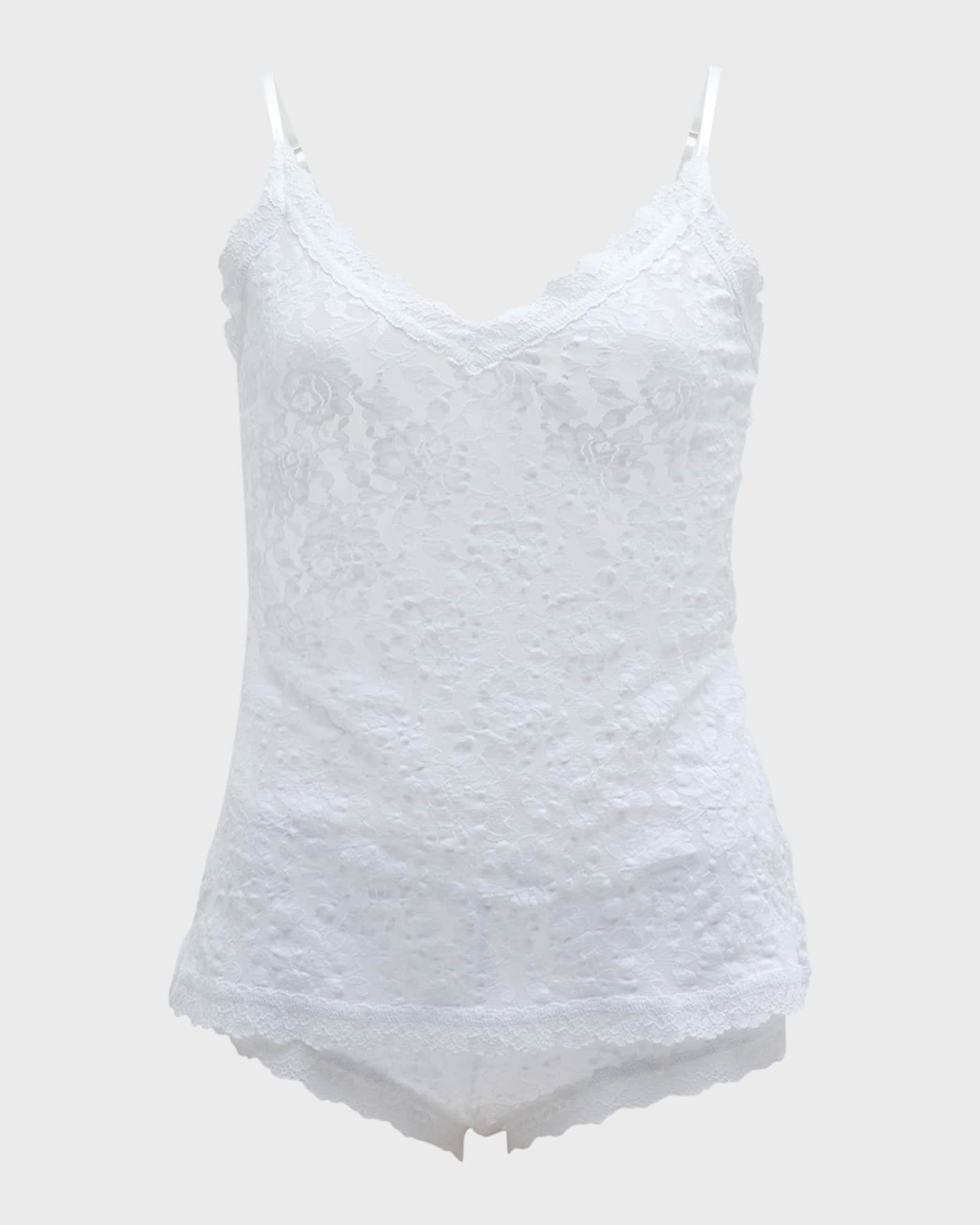 Signature Lace V-Front Camisole 0