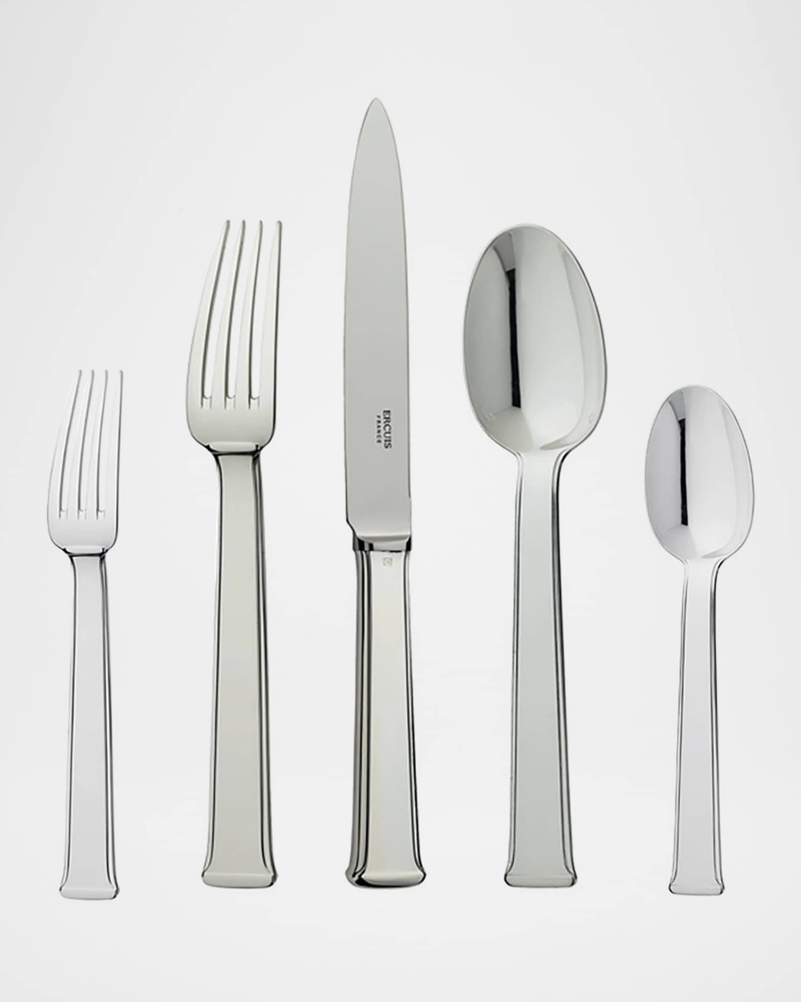 Sequoia Silver Plated 5-Piece Flatware Place Setting 0