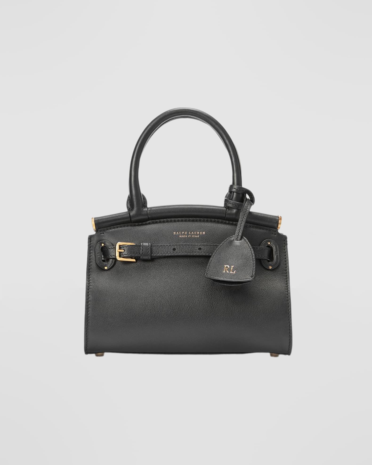 Da Milano Medium Monogram Leather Satchel - Lamb