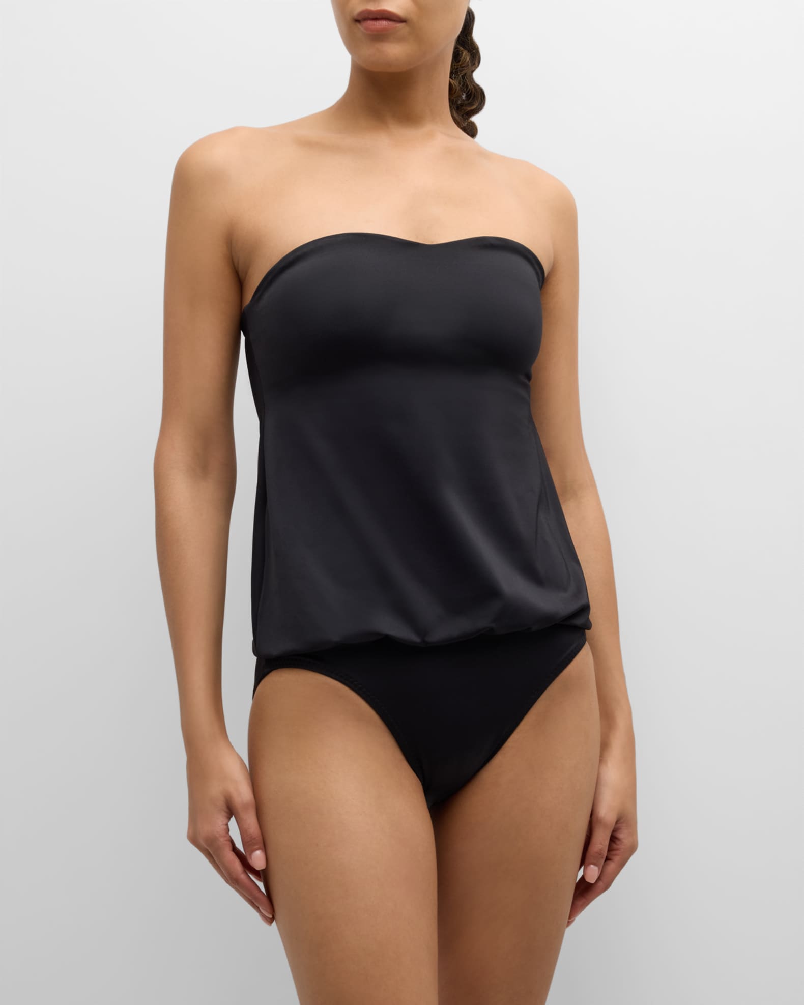 Strapless Babydoll Mio One-Piece Swimsuit 1