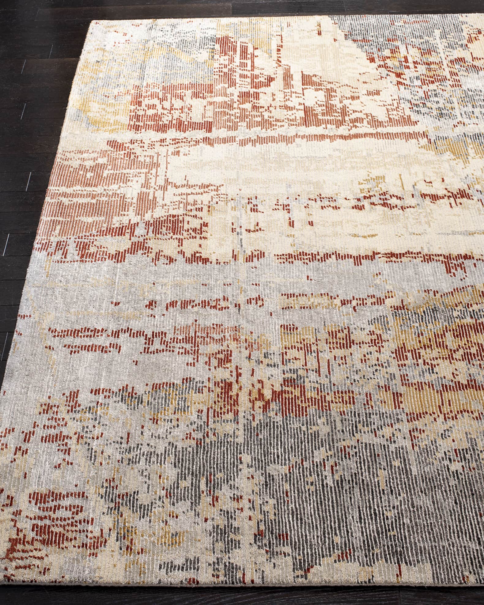 Bronny Hand-Knotted Rug 1