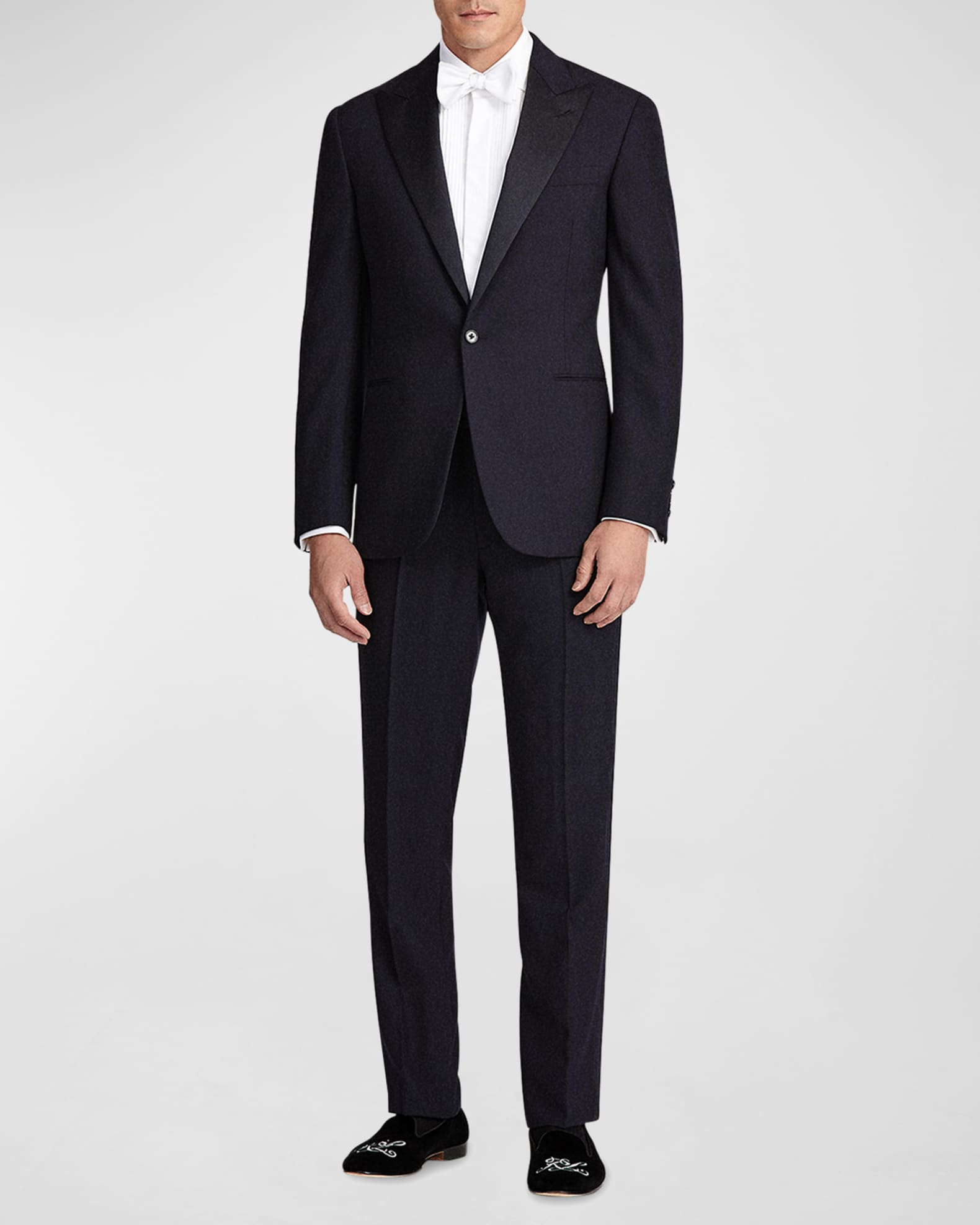 Ralph Lauren Purple Label Men s Barathea Solid Wool Tuxedo Neiman Marcus