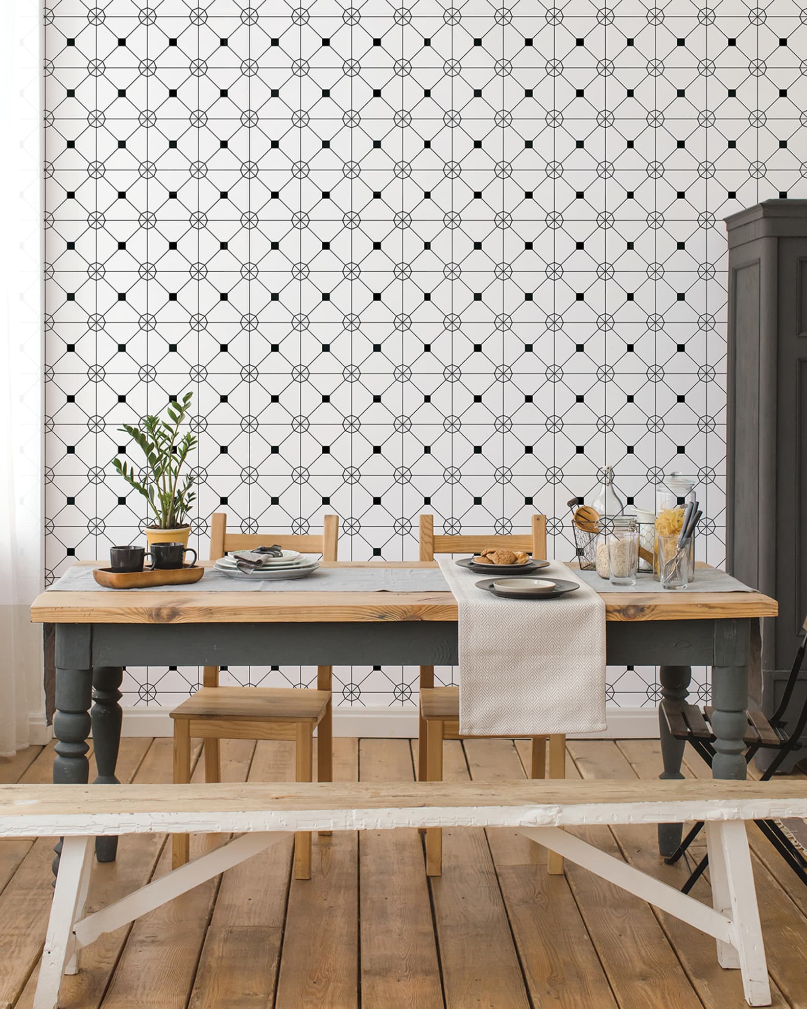 Tempaper Zodiac Removable Wallpaper Neiman Marcus