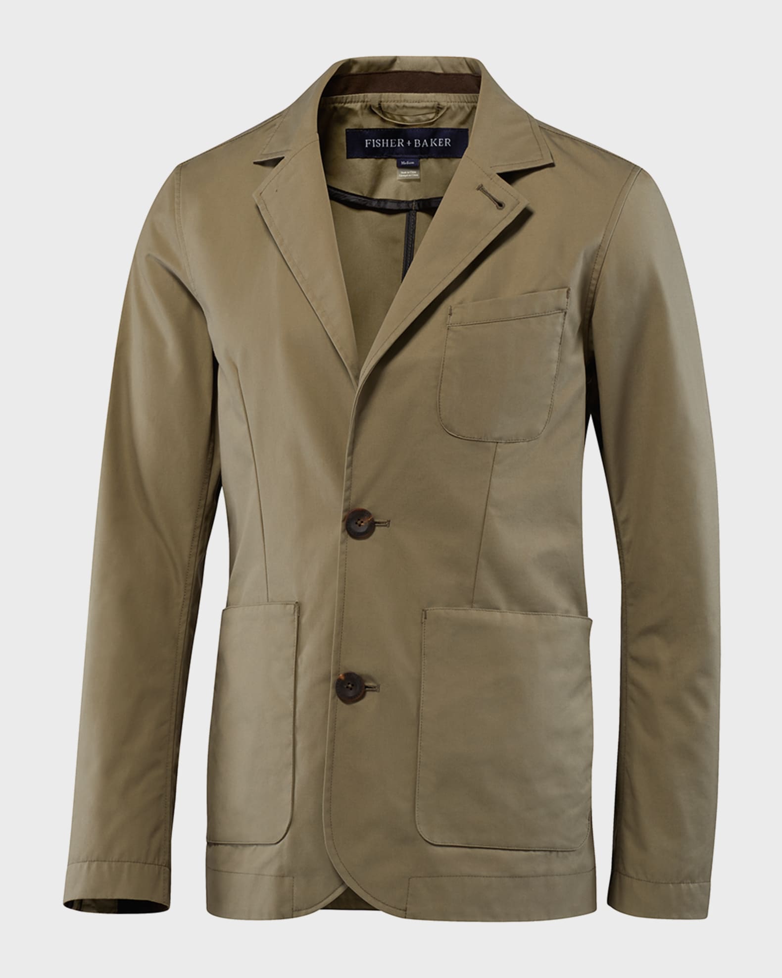Fisher + Baker Men's Thompson Two-Button Jacket | Neiman Marcus