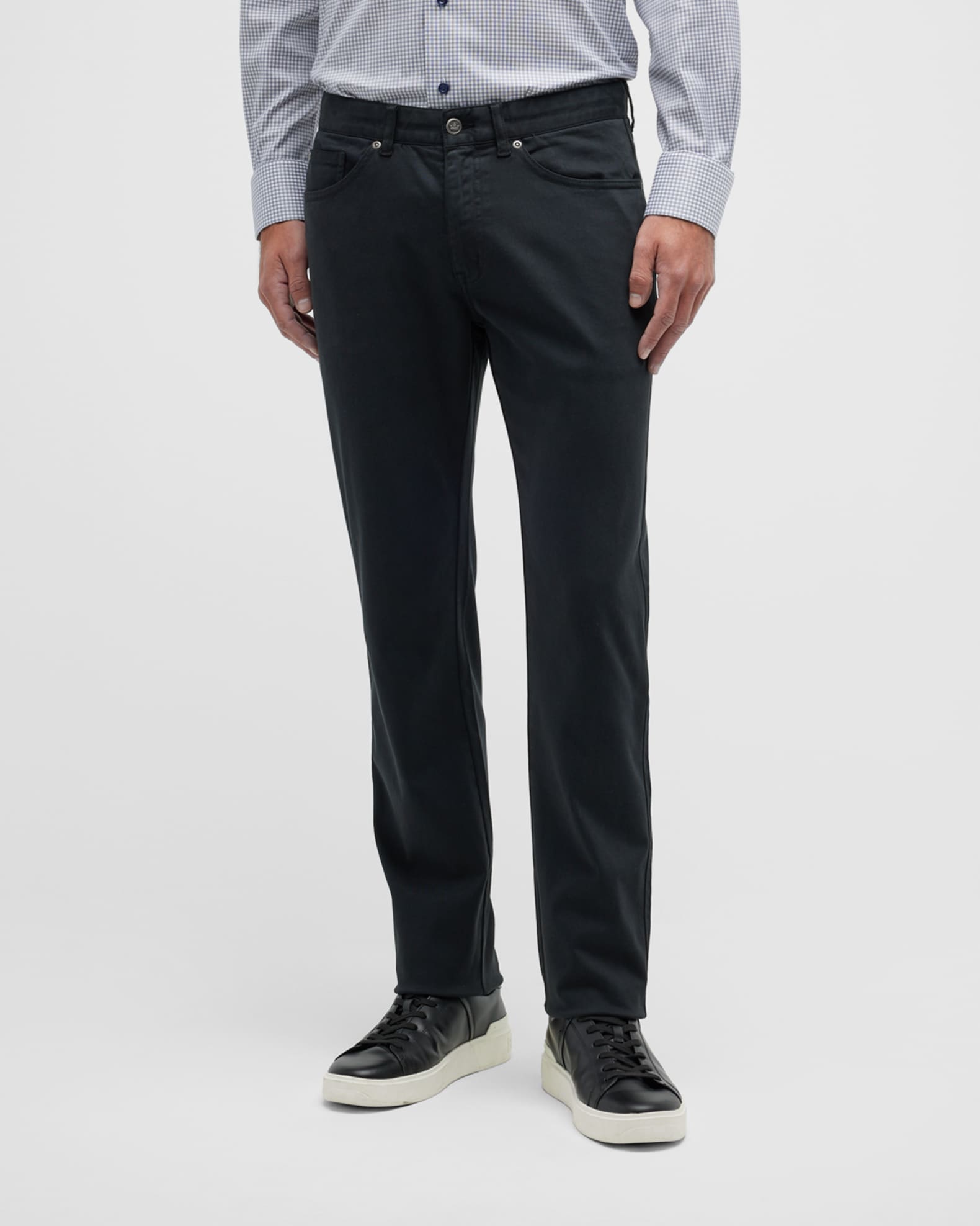 Peter Millar Men's Ultimate Sateen 5-Pocket Pants | Neiman Marcus