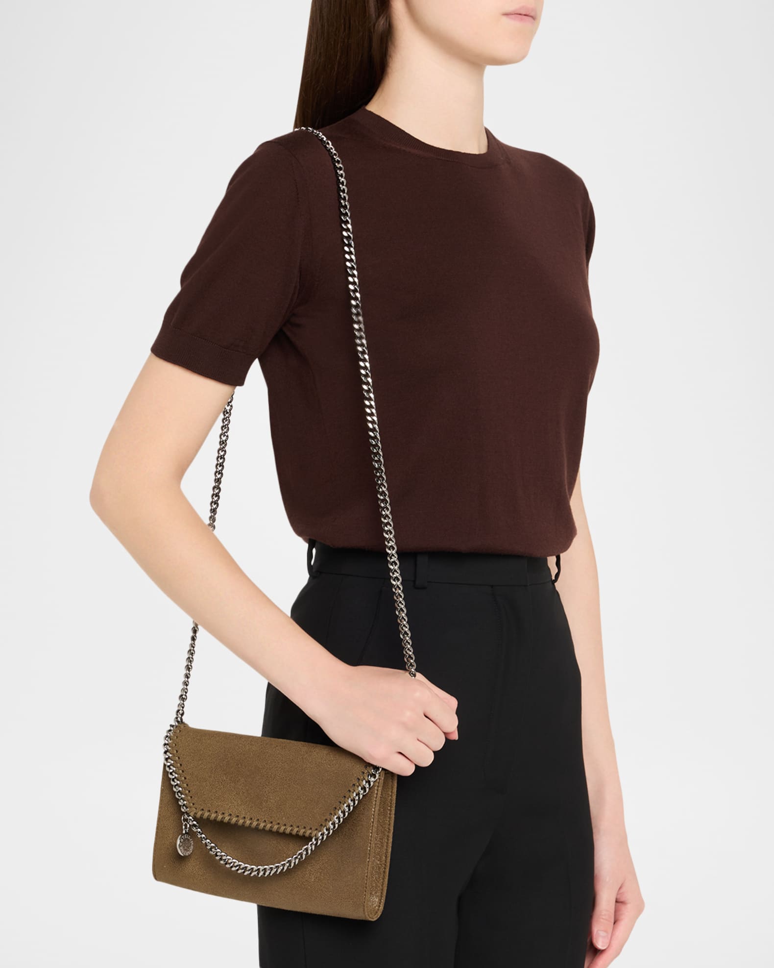 Falabella shaggy deer wallet on chain Stella McCartney Women