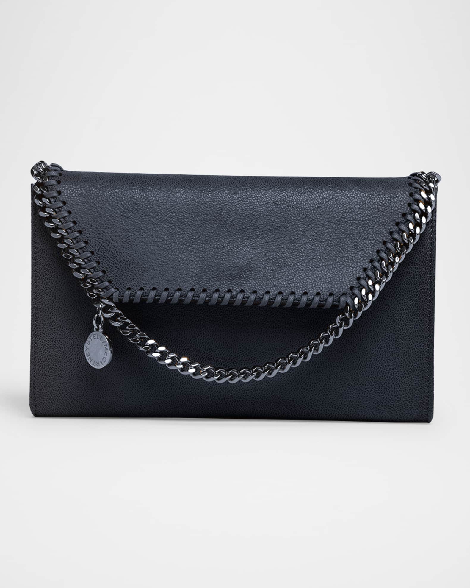 Falabella Mini Vegan Leather Wallet on Chain 0