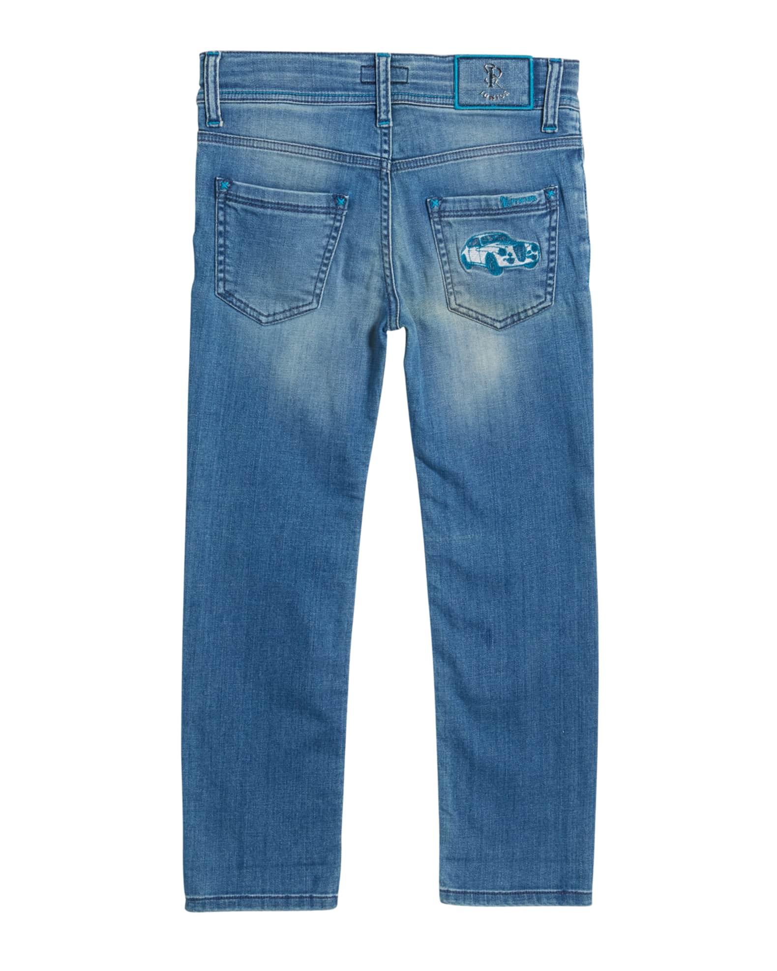Kids' Denim Sport Trousers 1