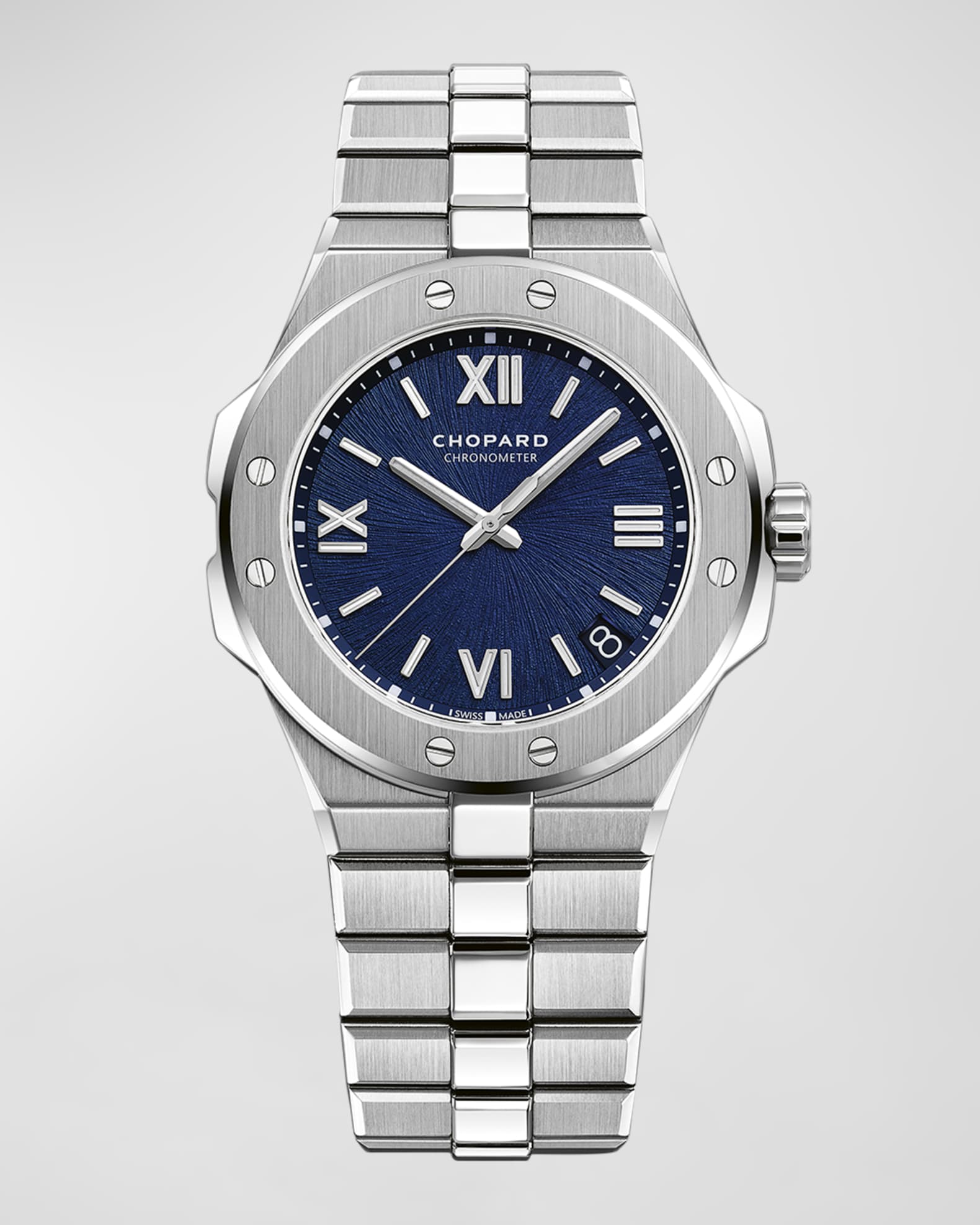 Chopard Alpine Eagle 41mm Stainless Steel Watch Neiman Marcus