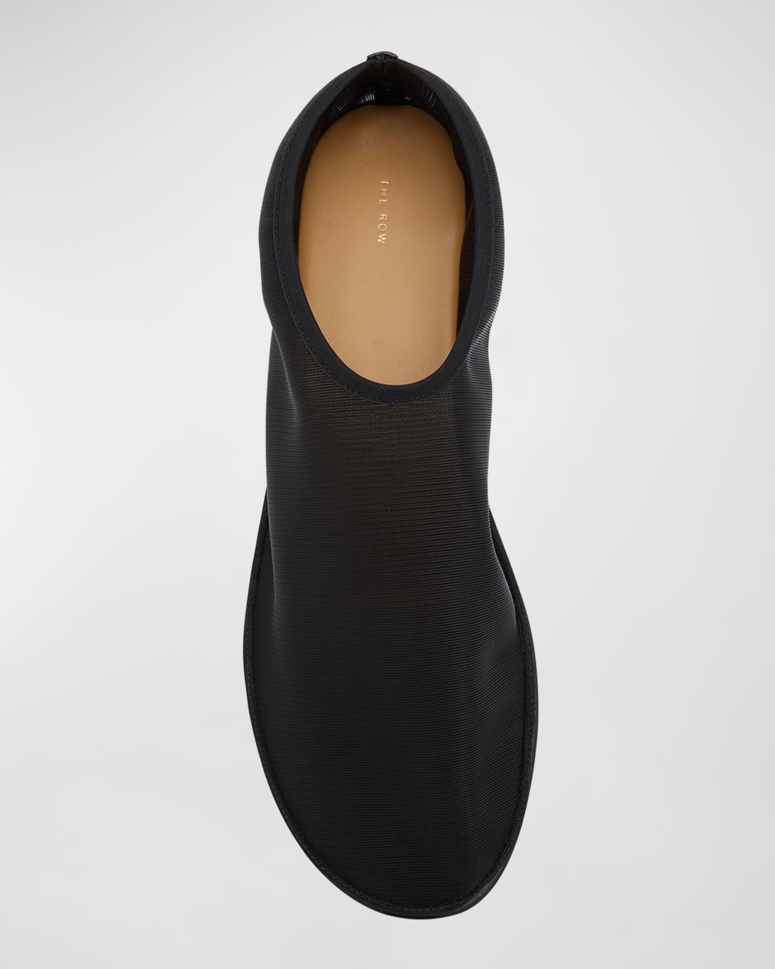 THE ROW Sheer Sock Nylon Flats | Neiman Marcus